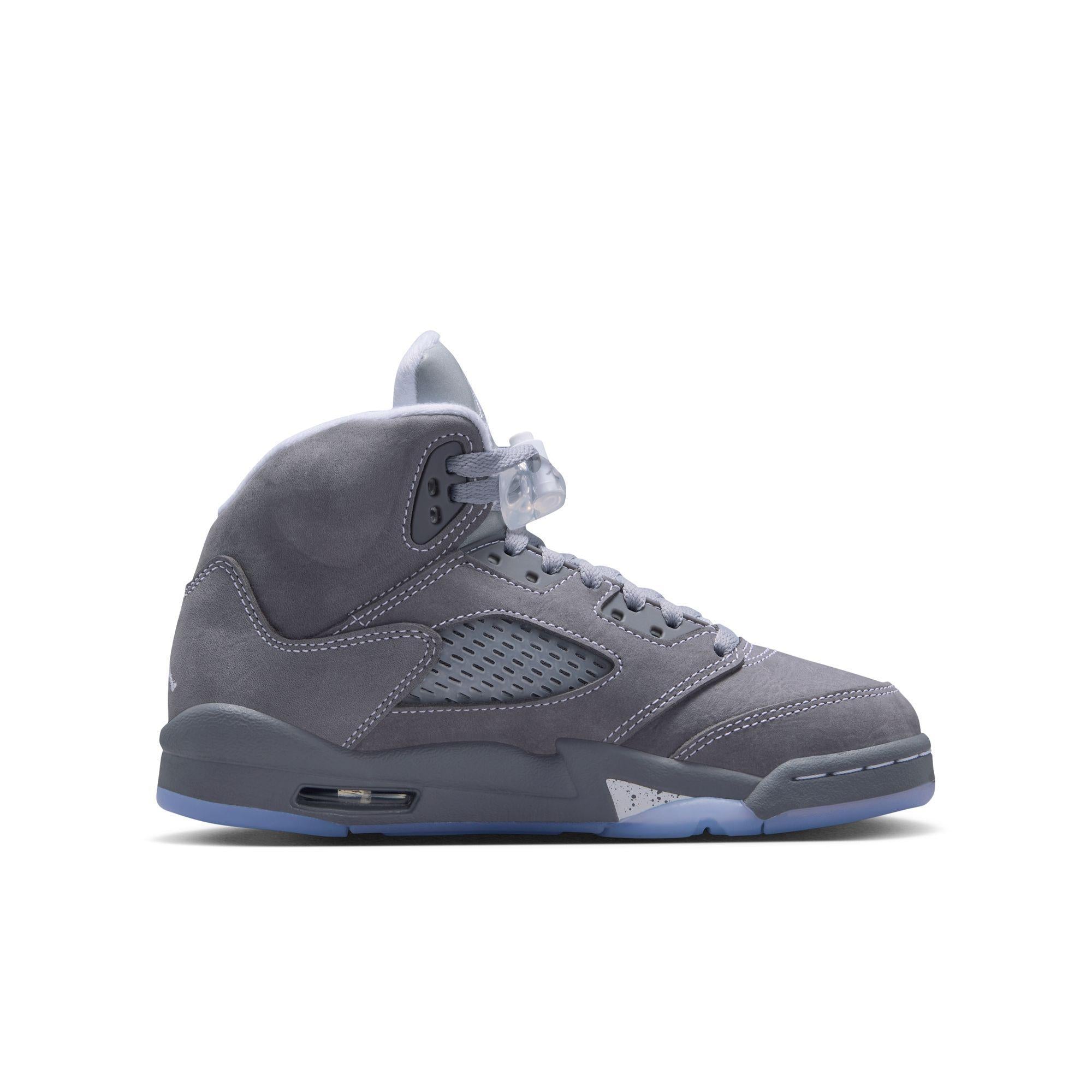 Air Jordan 5 Retro “Wolf Grey” Gradeschool