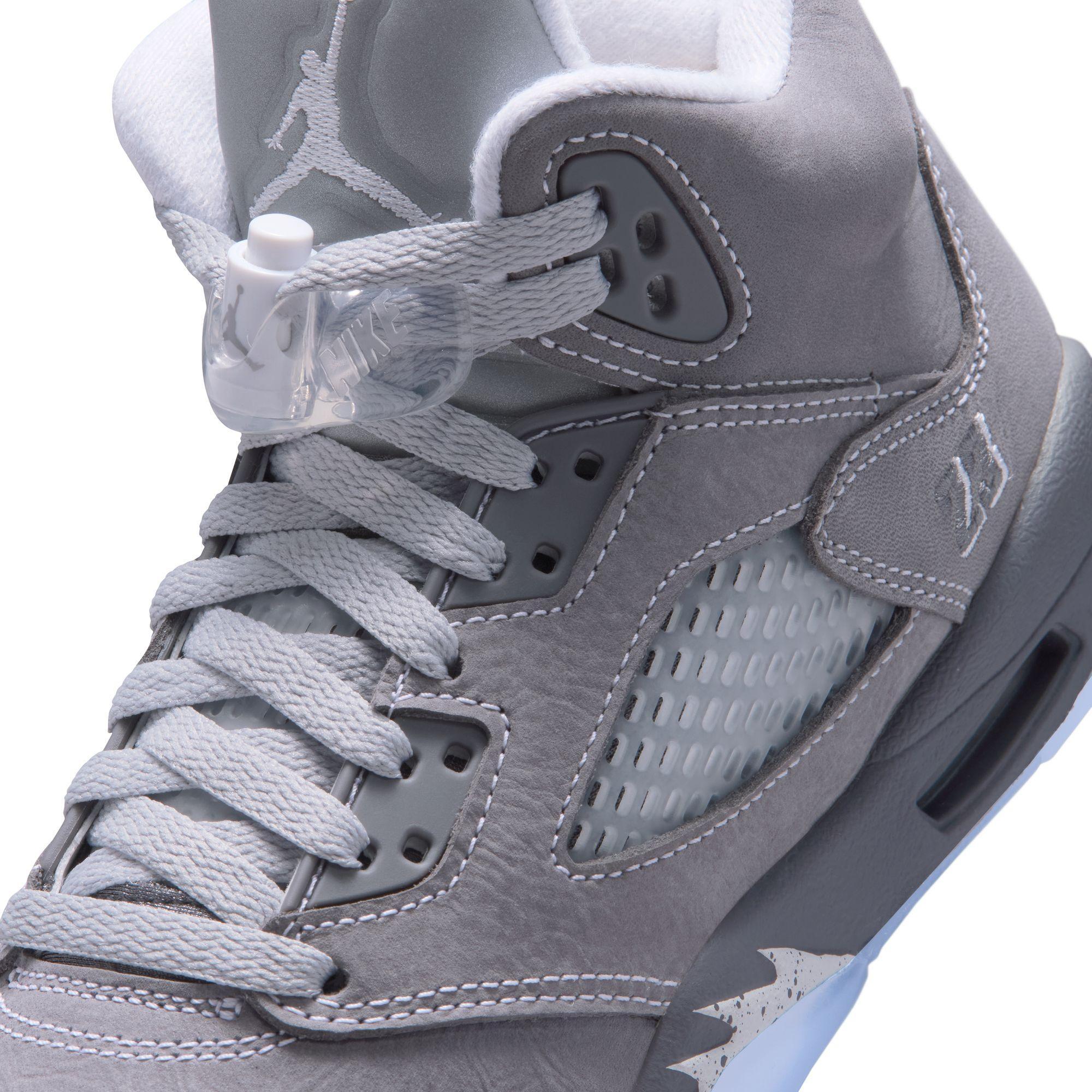 Air Jordan 5 Retro “Wolf Grey” Gradeschool