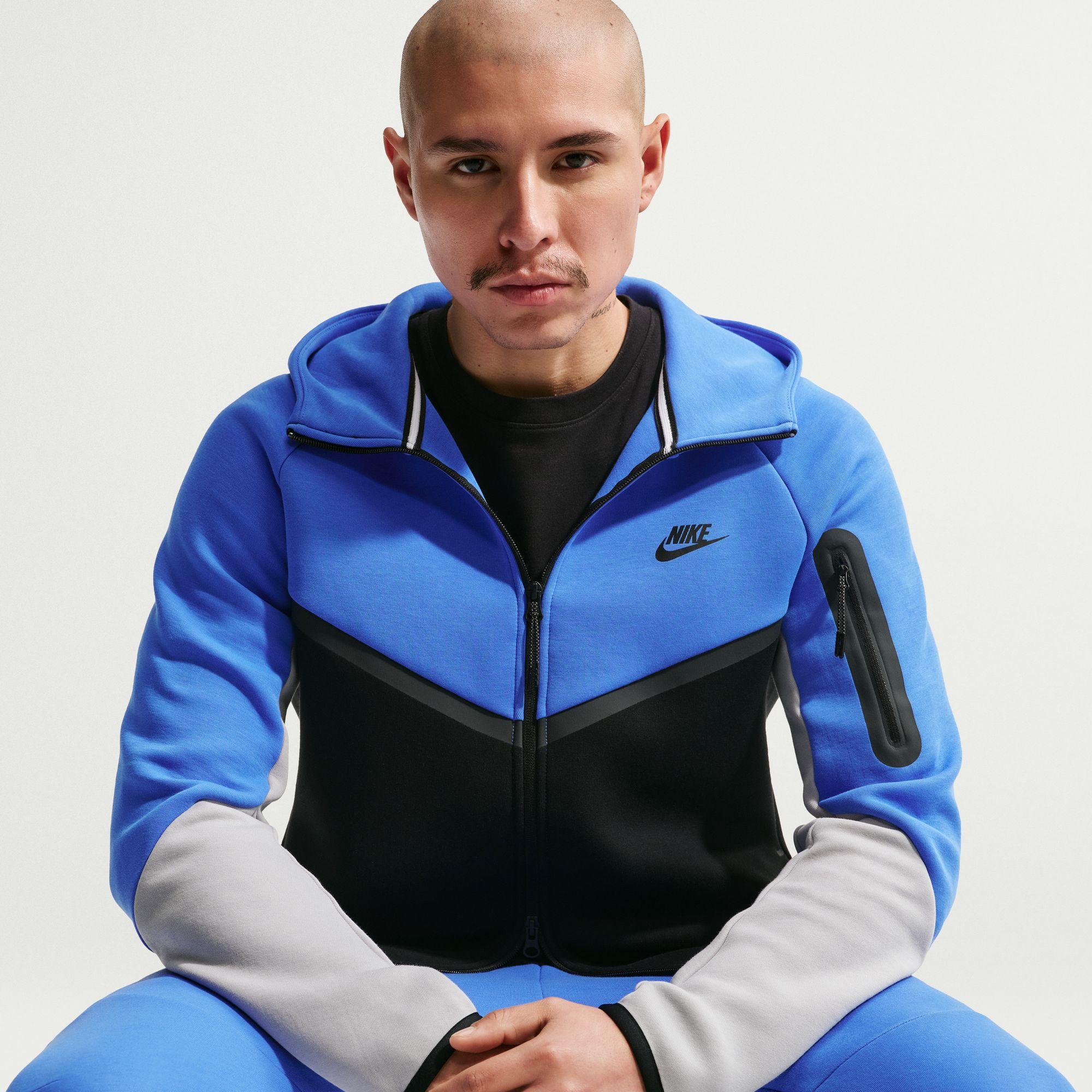 Nike Tech Fleece Windrunner Full-Zip Jacket “Blue/Black”
