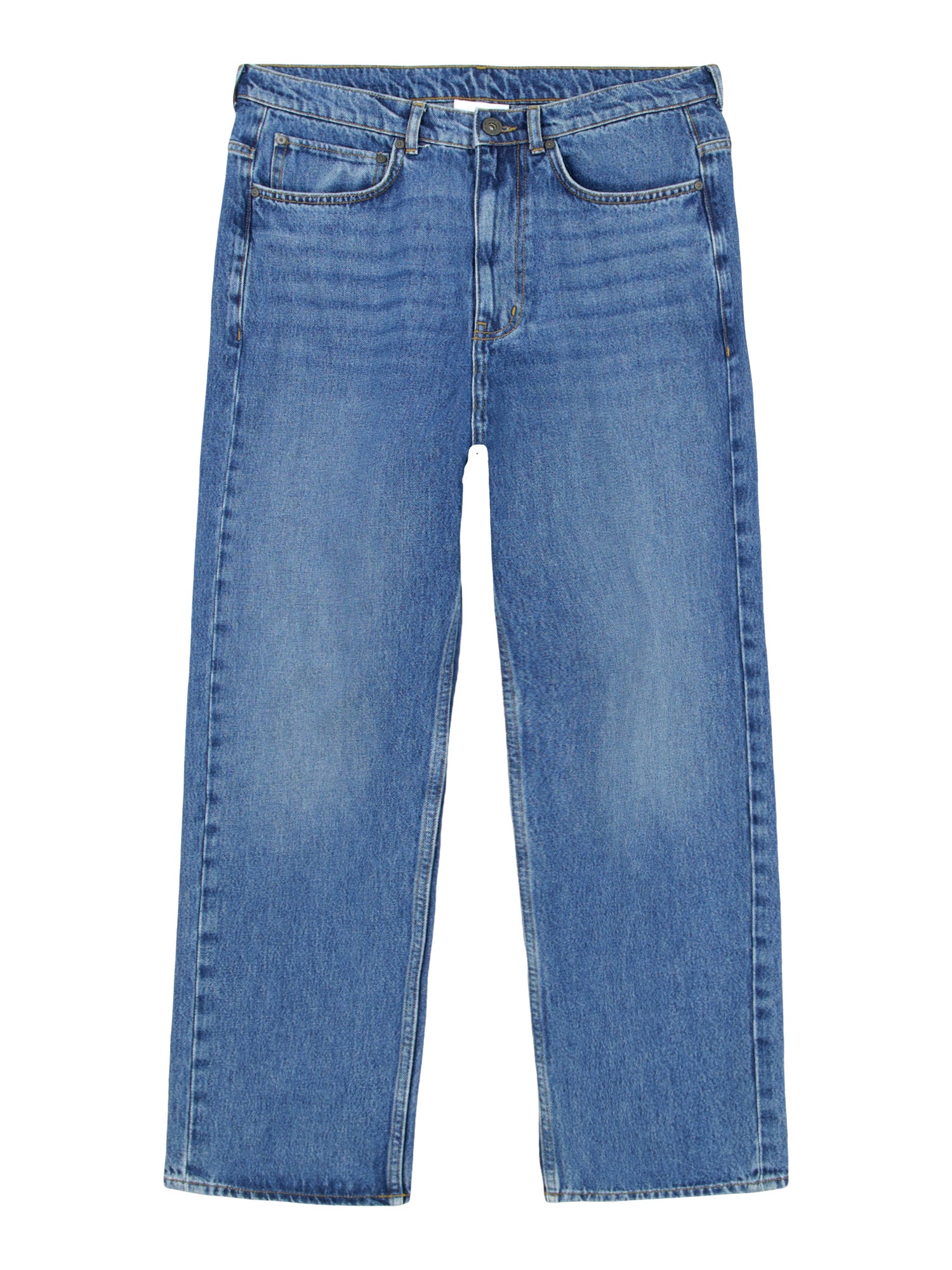 Off White Straight Fit Piped Denim