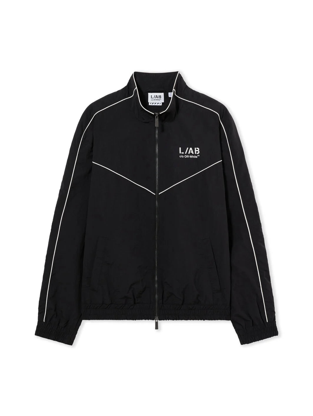 Off White L/AB Diag Track Jacket