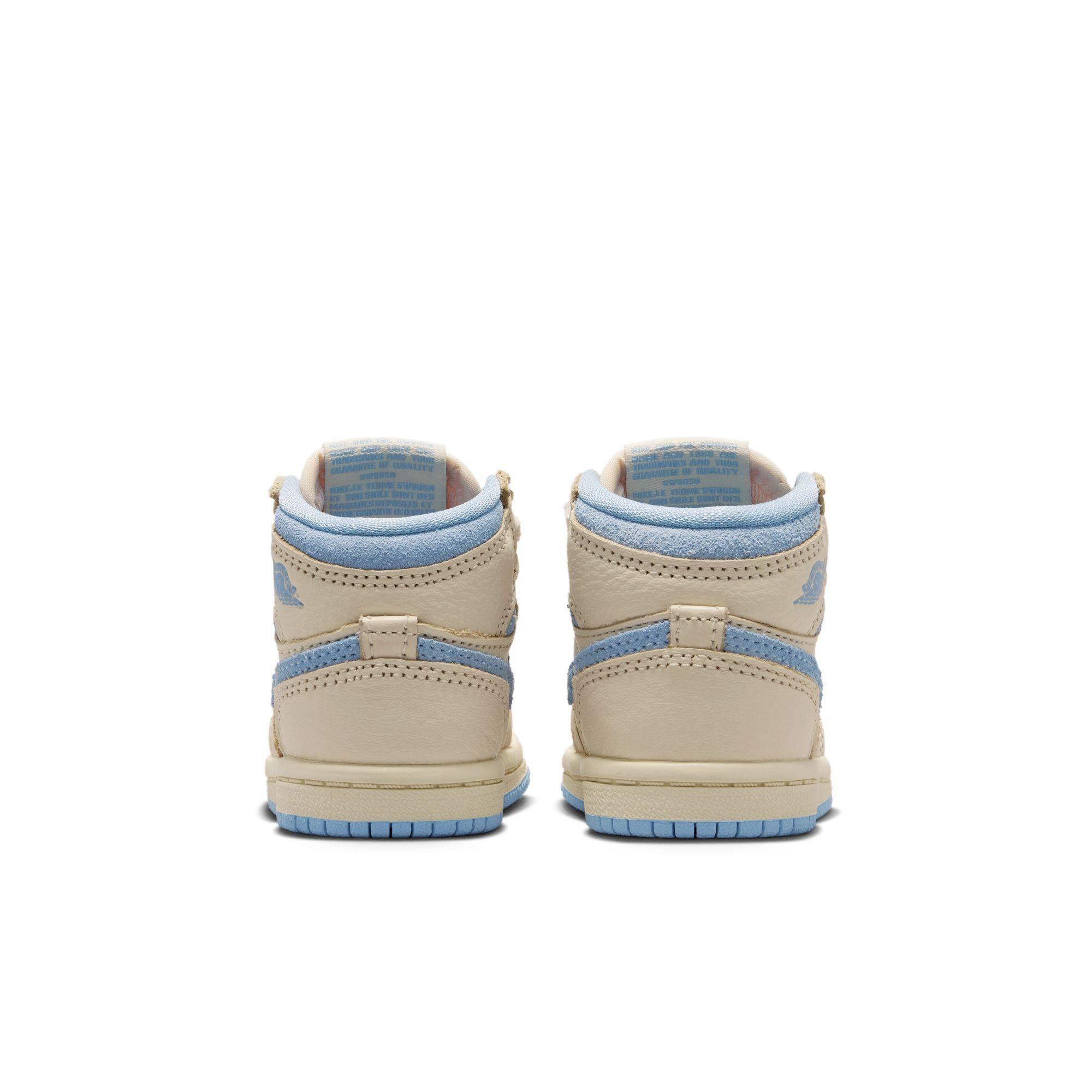 Jordan 1 Retro High OG Toddler “Psychic Blue & Pale Ivory”