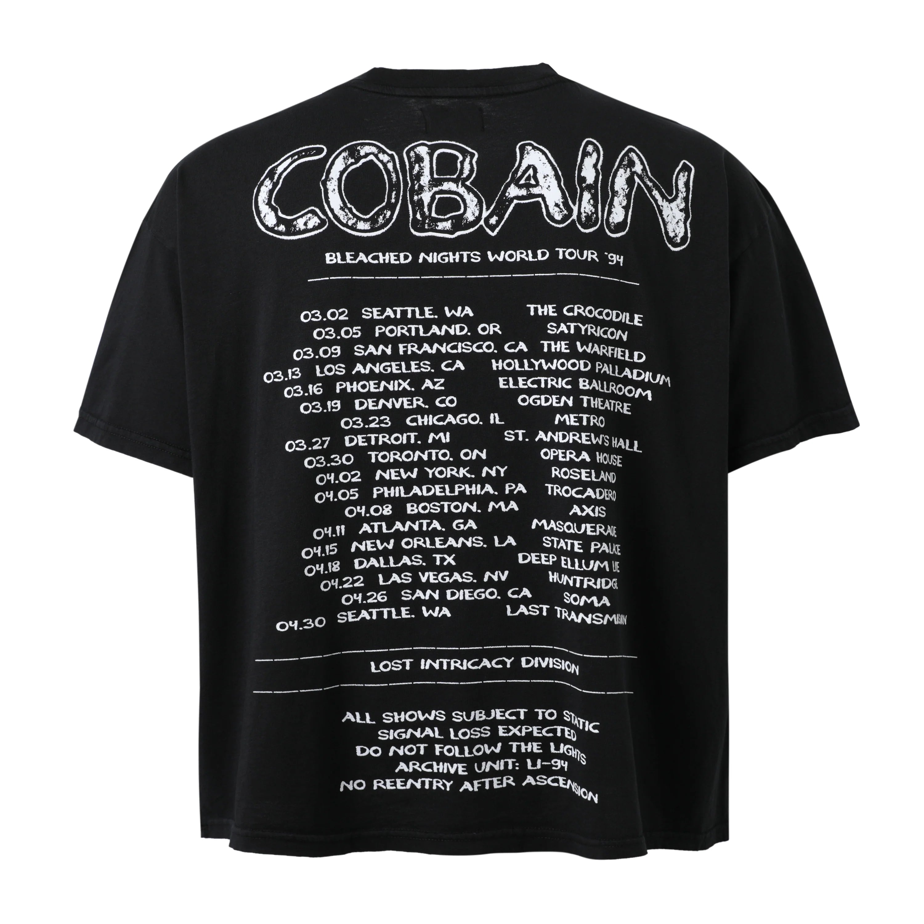 Lost Cobaine T-shirt