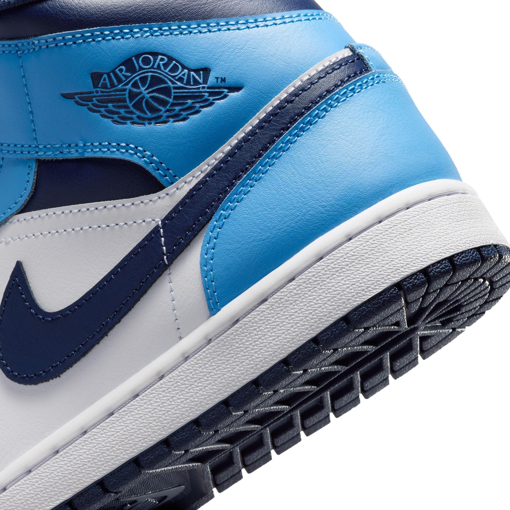 Air Jordan 1 Mid “Midnight Navy/University Blue”