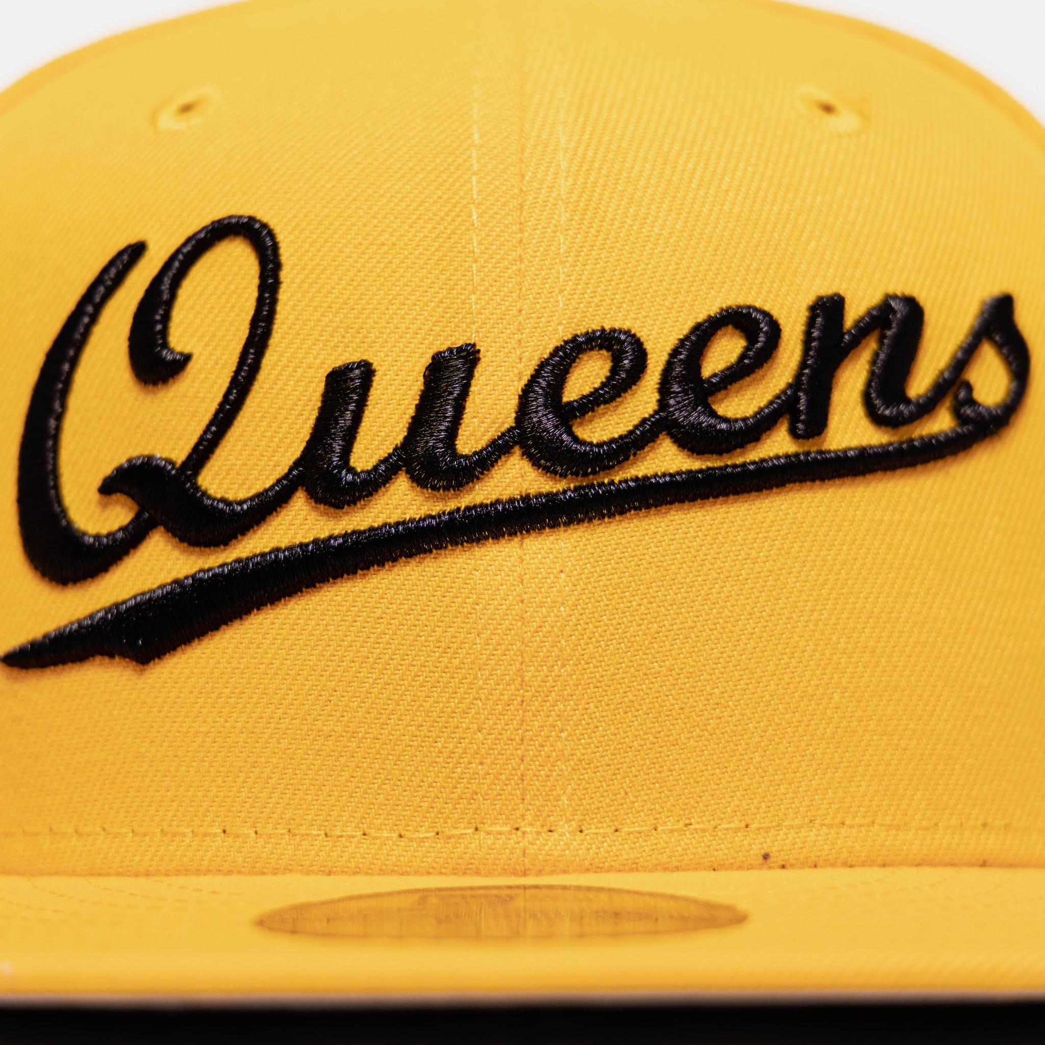 New Era Gold Queens Fitted