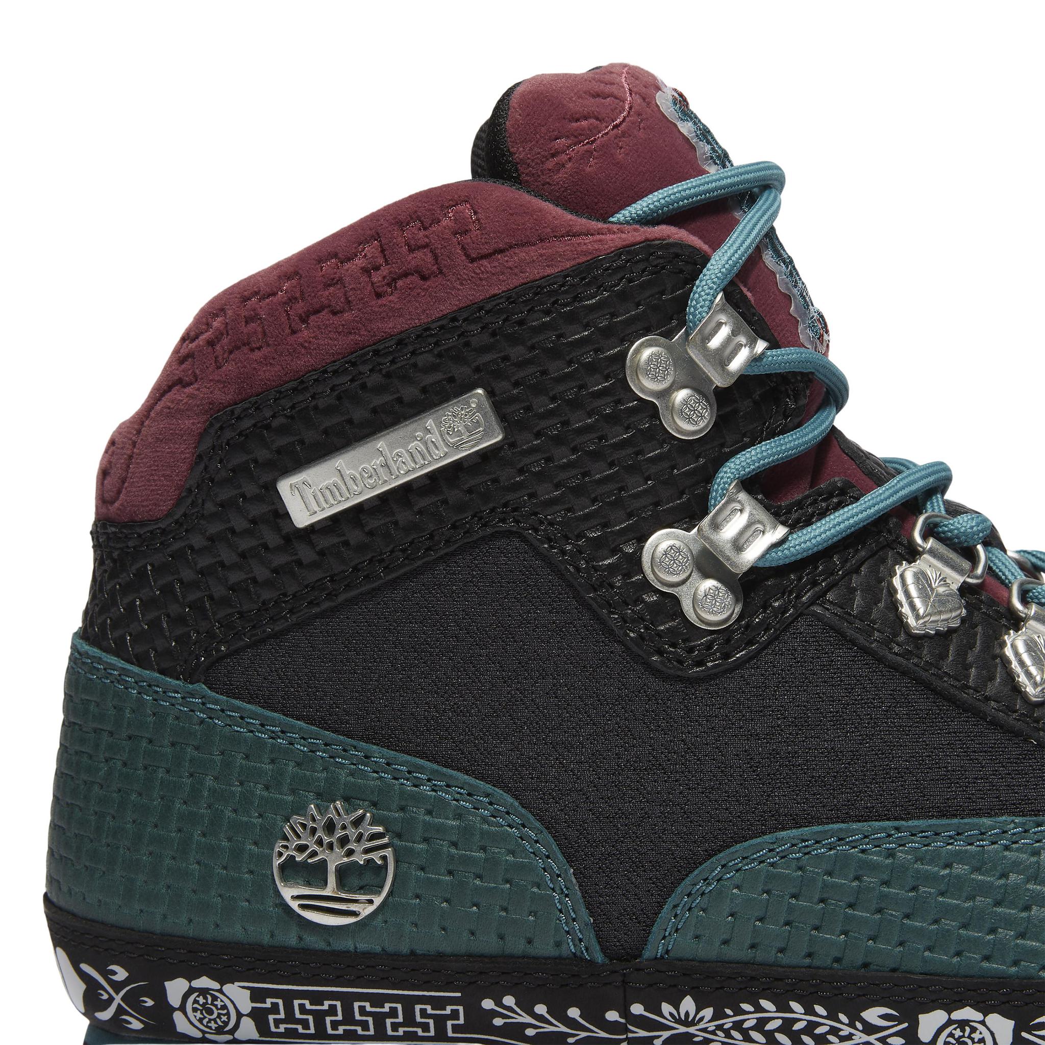 Euro Hiker MID LACE UP BOOT TEAL FULL GRIP