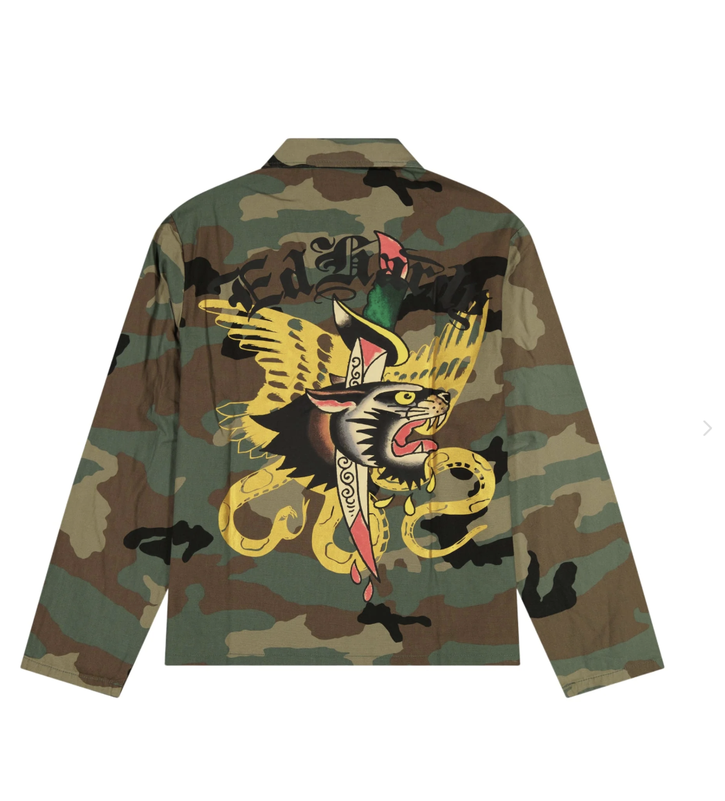 Ed Hardy Panther Workwear Jacket