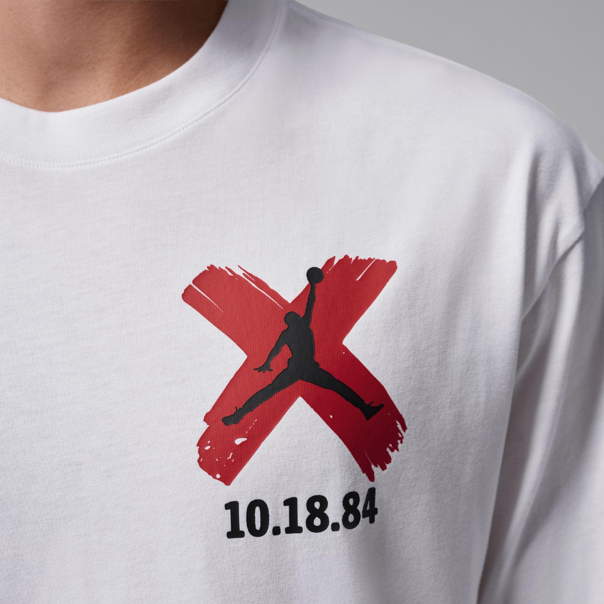 Jordan Brooklyn T-shirt “White Banned”