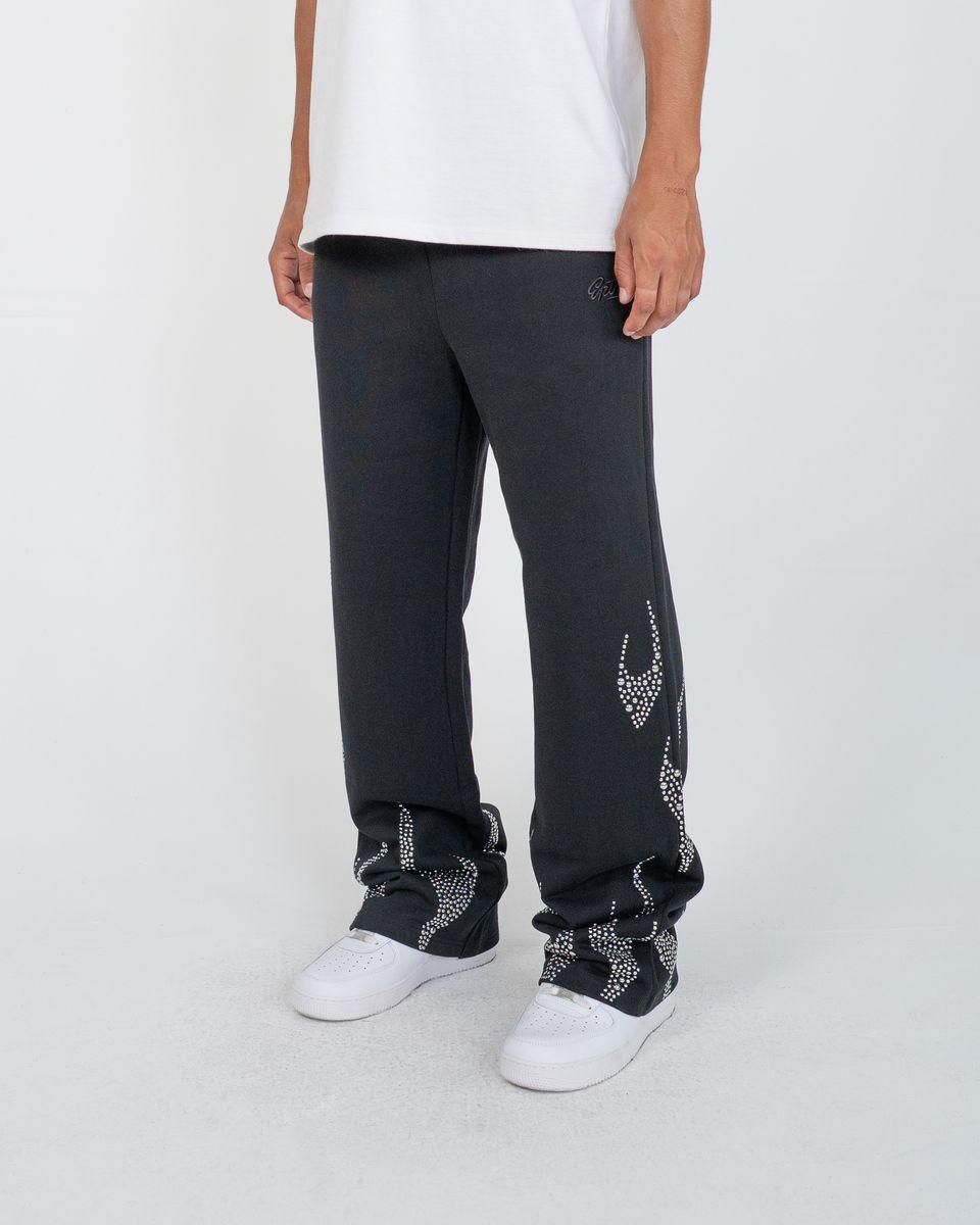 EPTM BLACK METAL FLAME PANTS