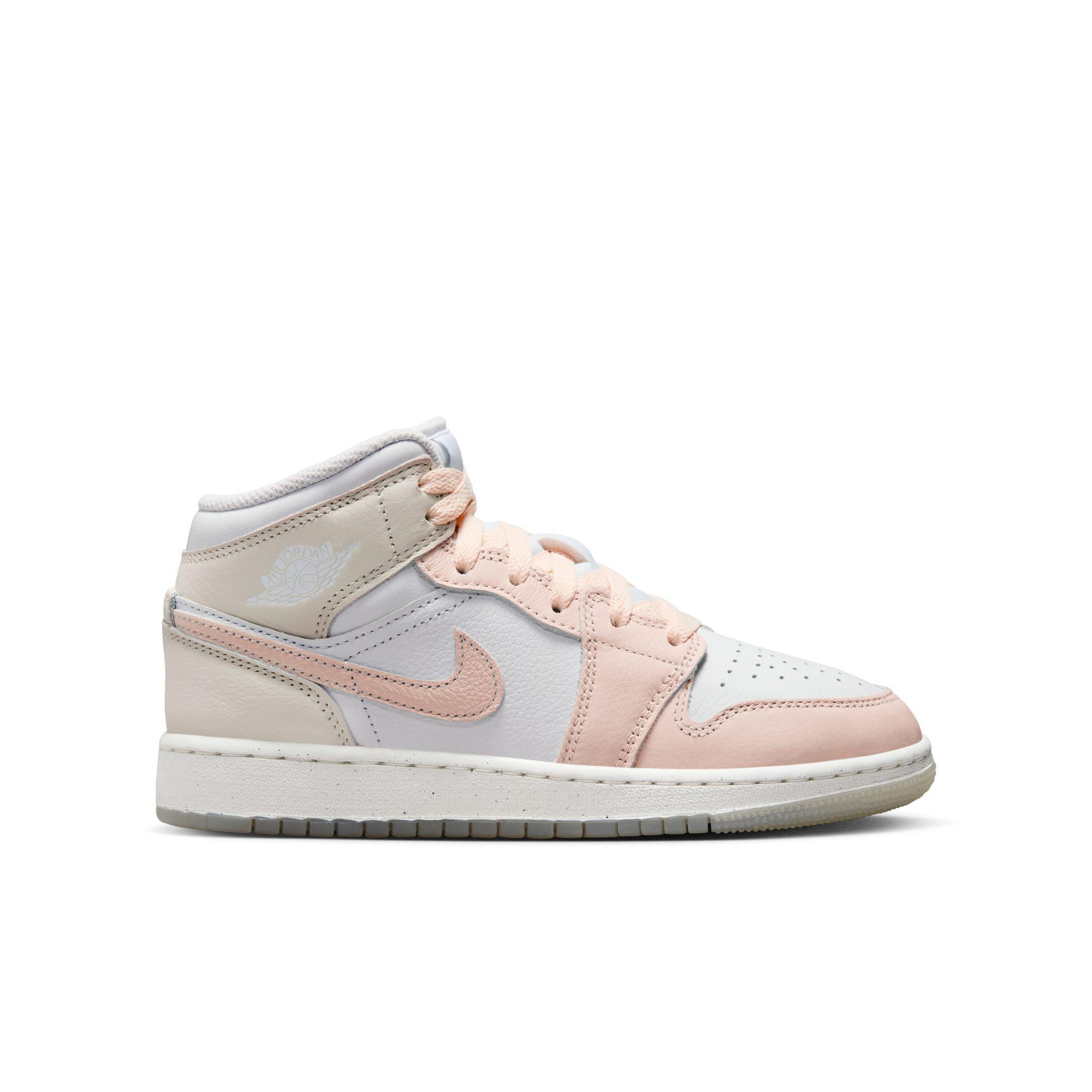 Air Jordan 1 Mid SE Gradeschool 'Guava Ice'