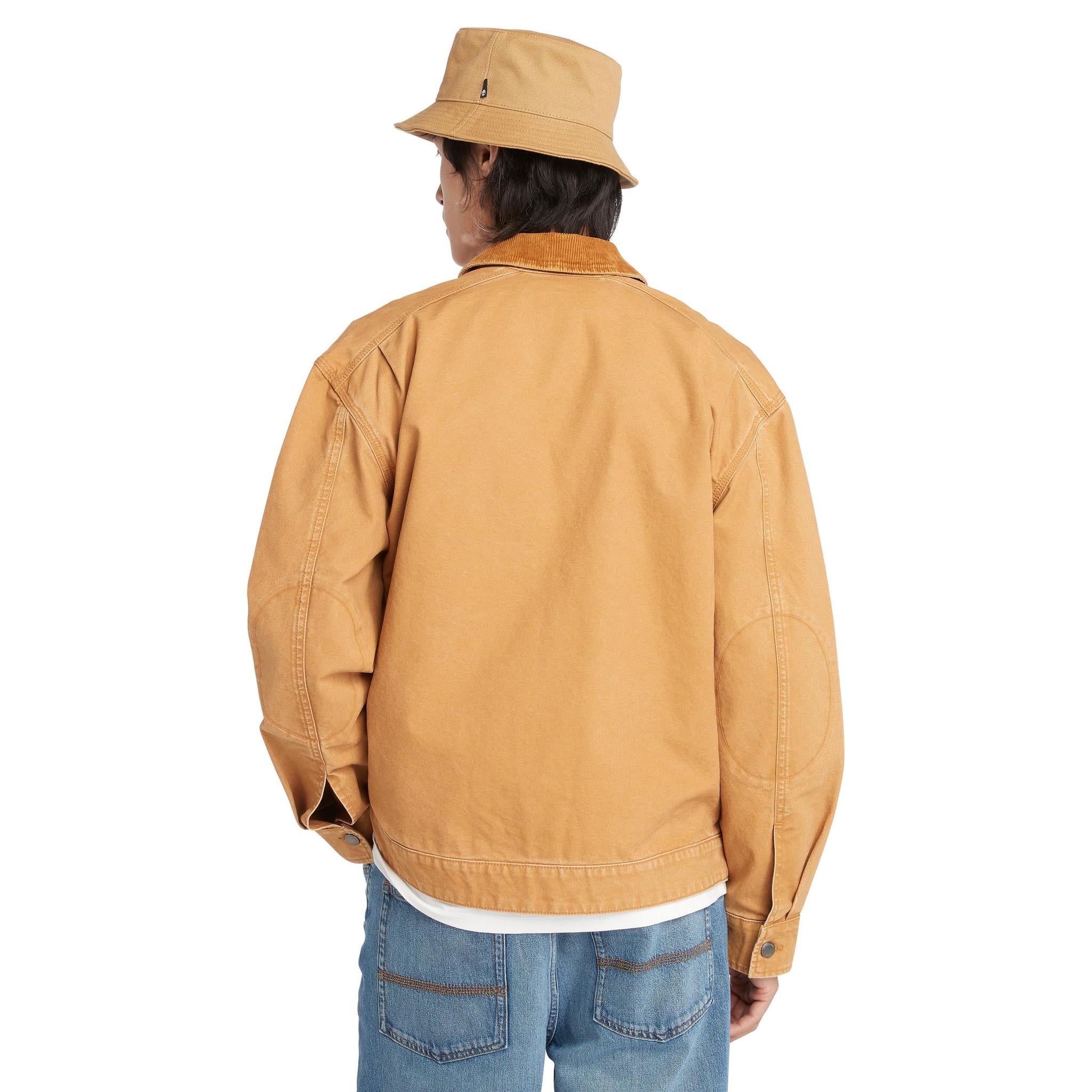 STRAFFORD Washed Canvas Jacket WHEAT