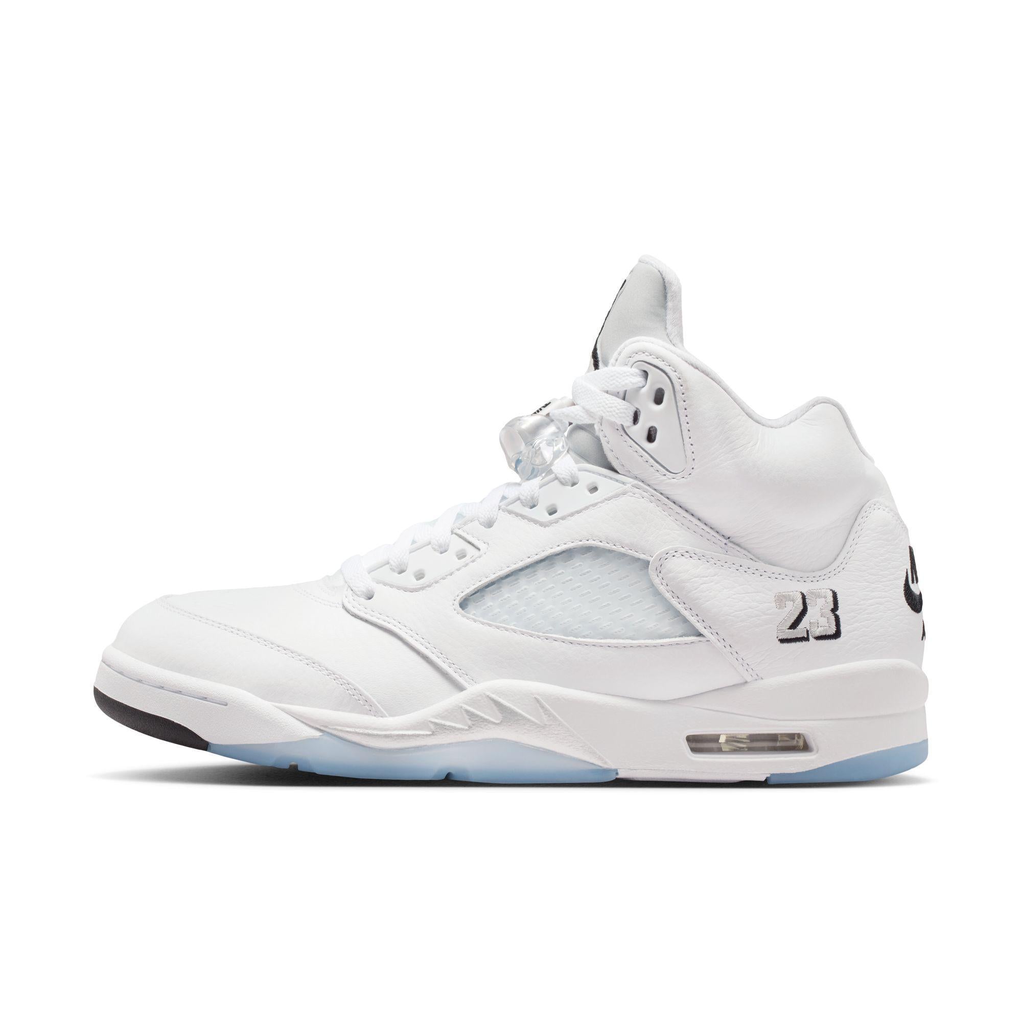 Air Jordan 5 Retro “White Metallic”