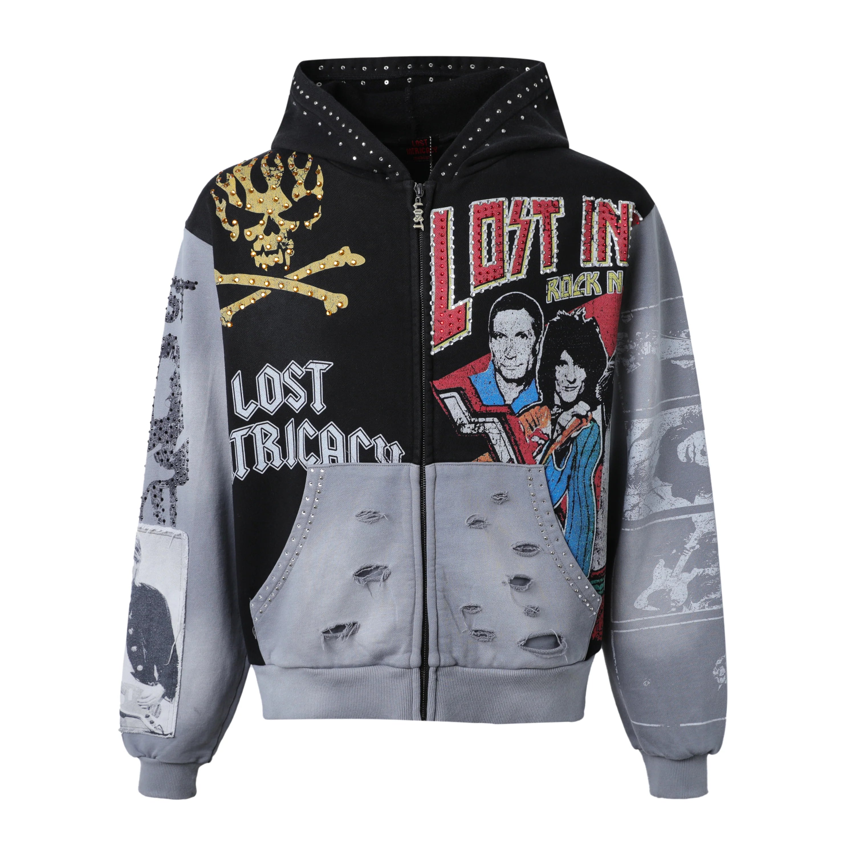 Lost America 2 Zip Up Hoodie