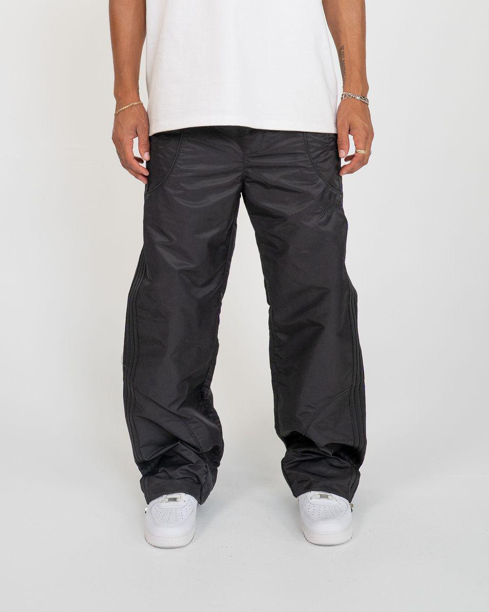 EPTM BLACK MONO TRACK PANTS