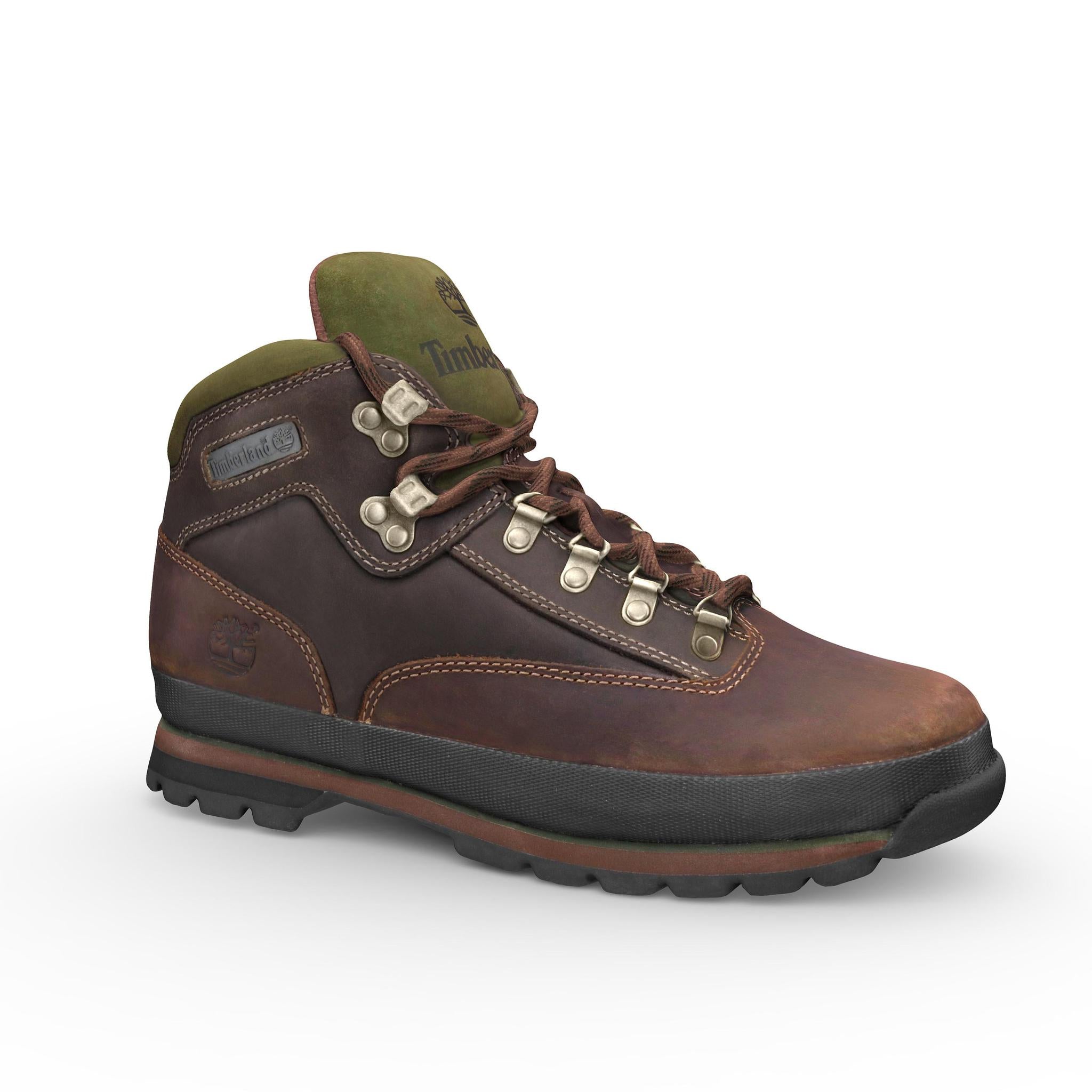 Euro Hiker MID LACE UP BOOT BROWN