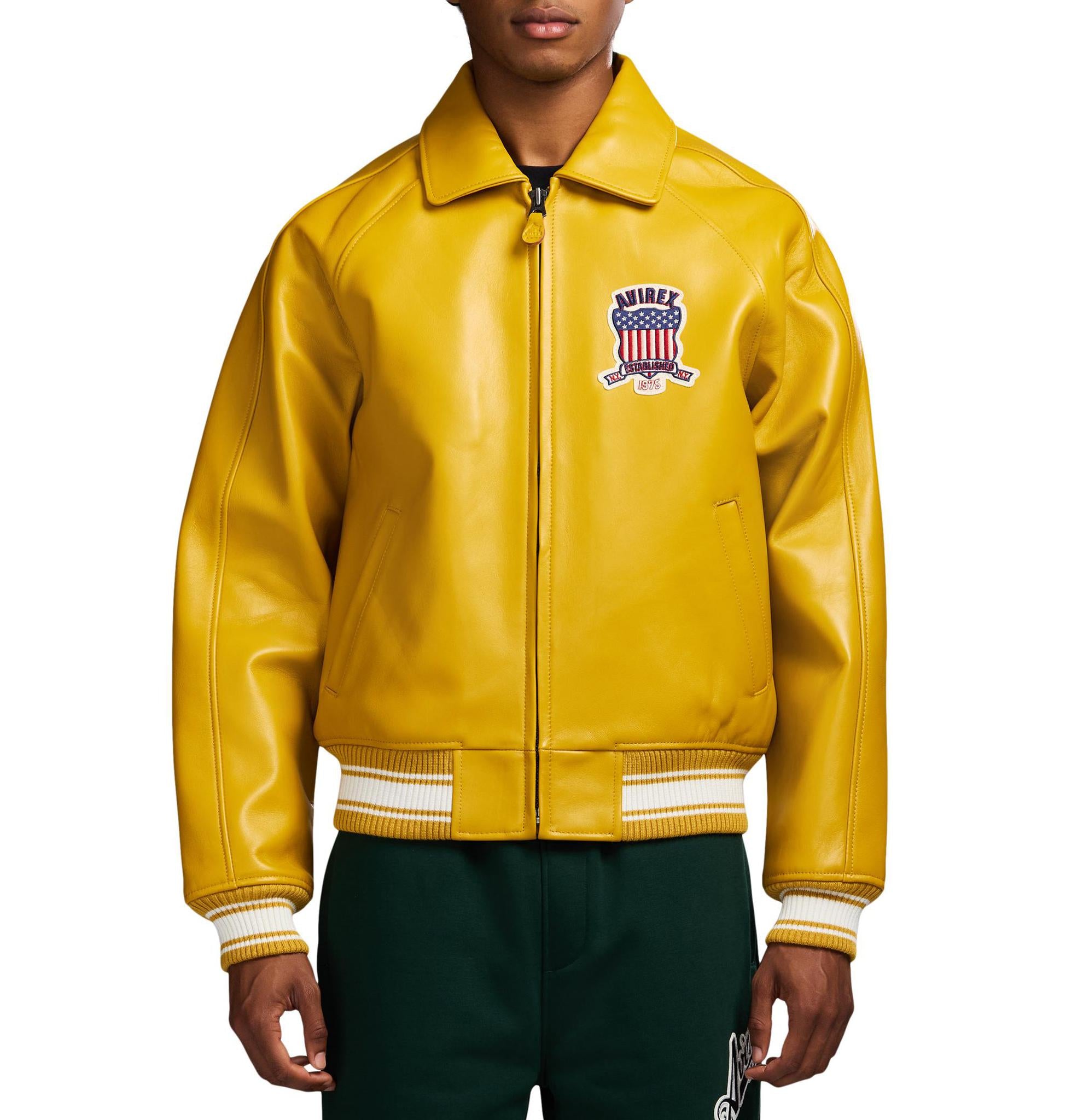 Avirex Fashion Icon Yellow Jacket