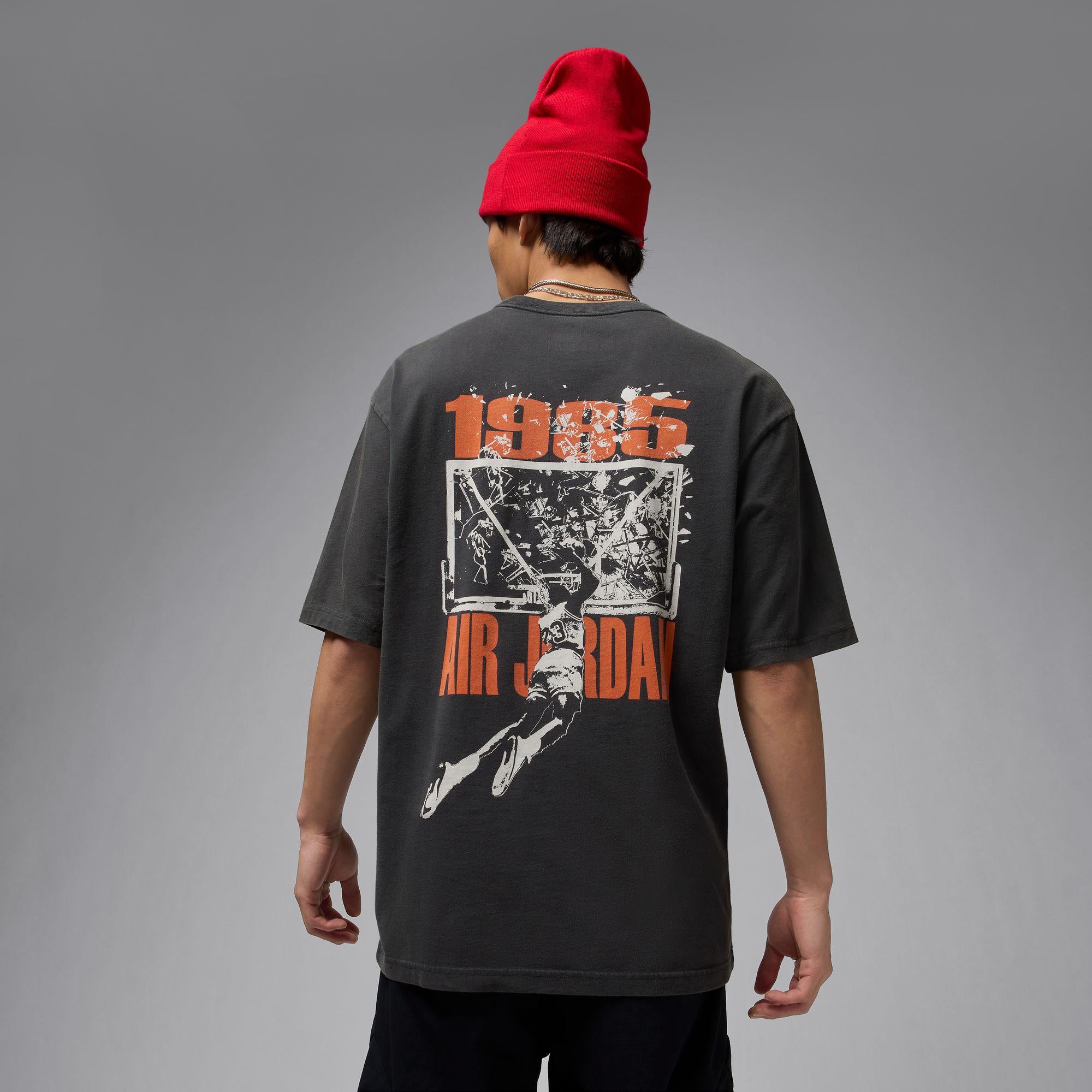 Jordan Brooklyn Men's Oversized Graphic T-Shirt