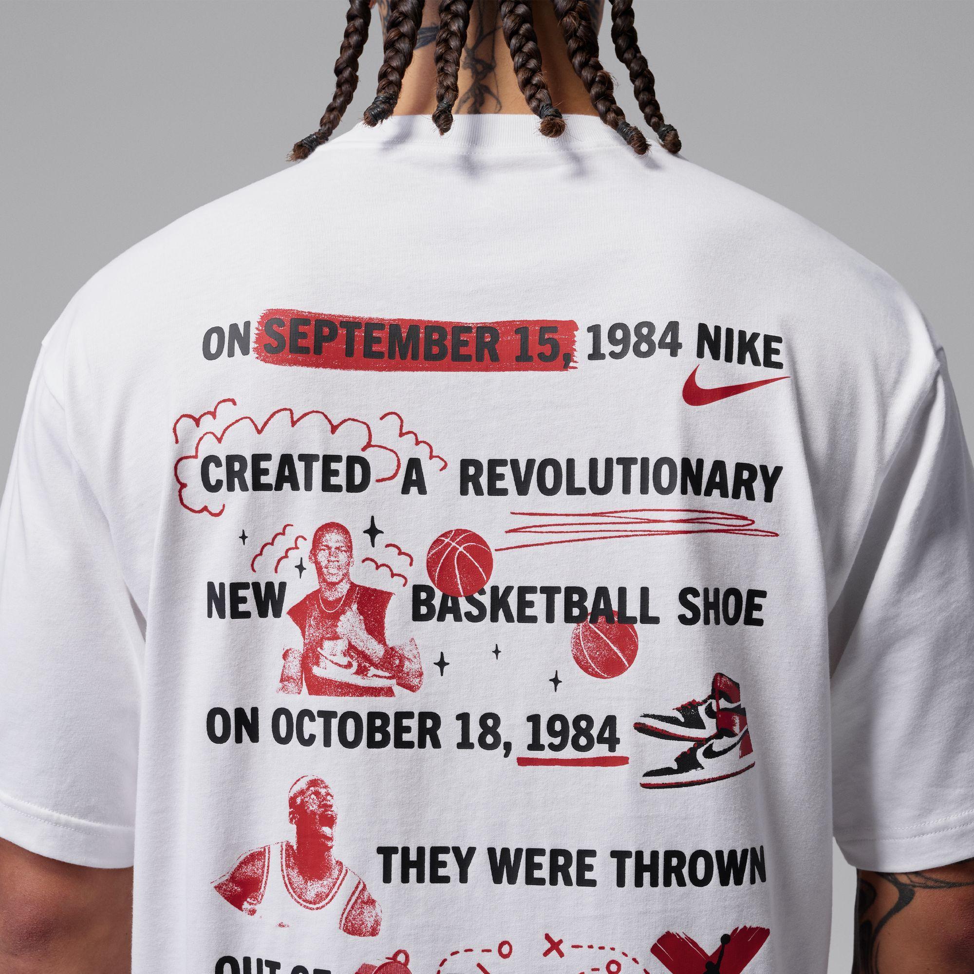 Jordan Brooklyn T-shirt “White Banned”