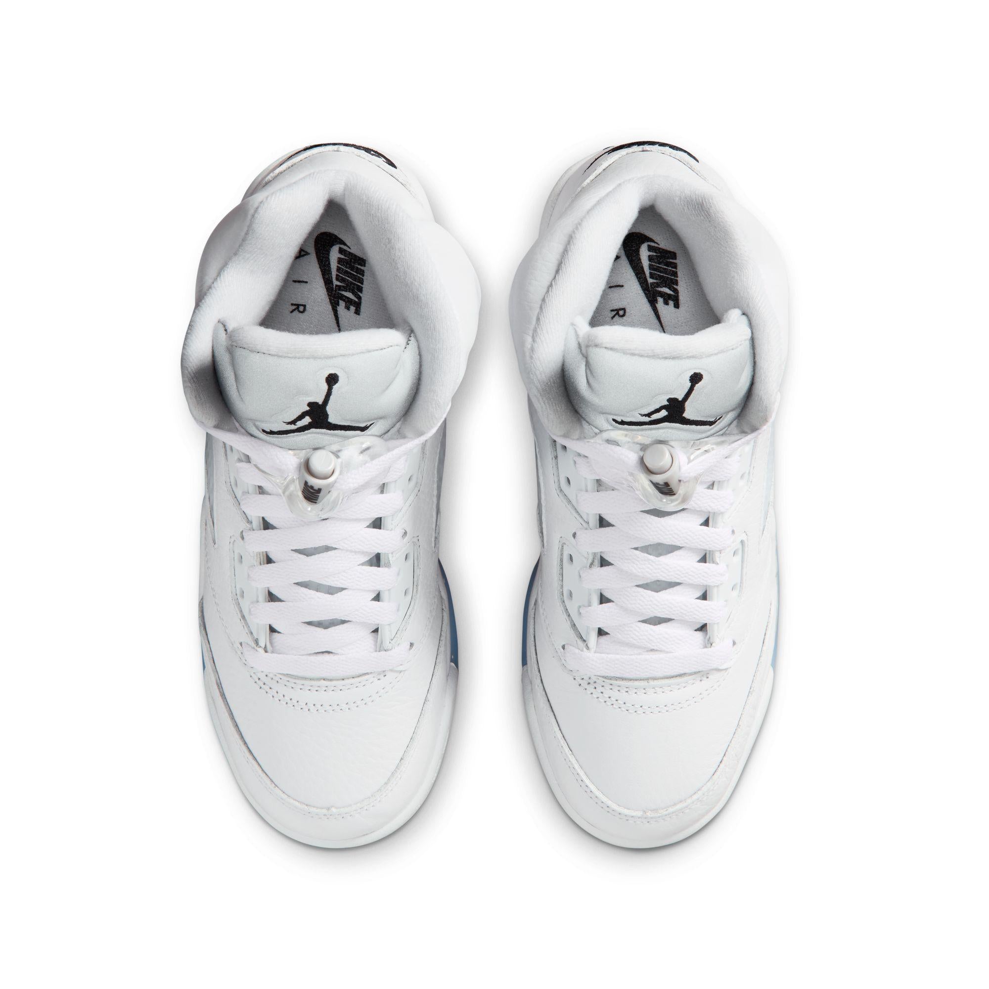 Air Jordan 5 Retro Gradeschool “White Metallic”