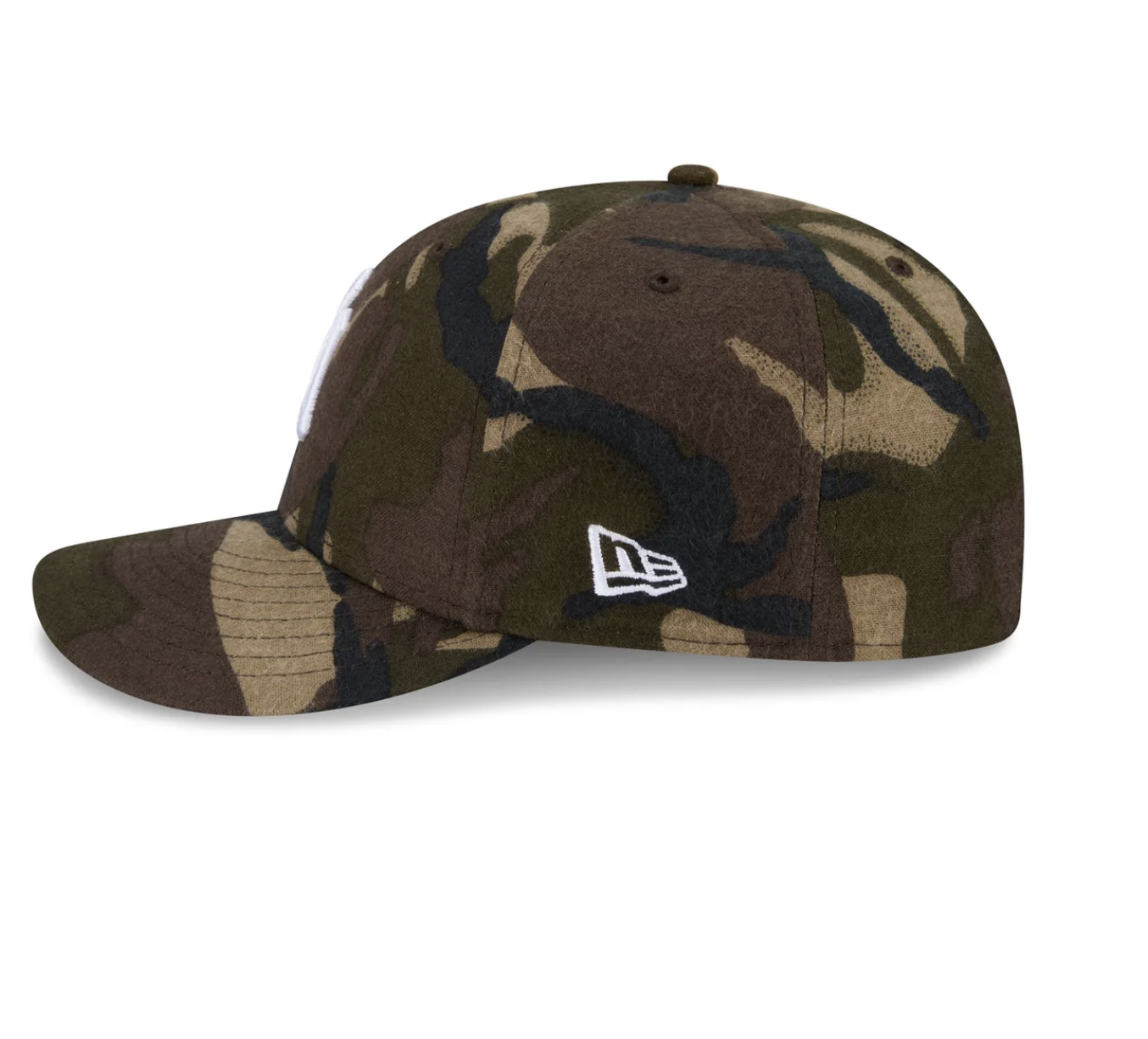 New Era New York Yankees Three Looms Camo Pre-Curve 59FIFTY Fitted