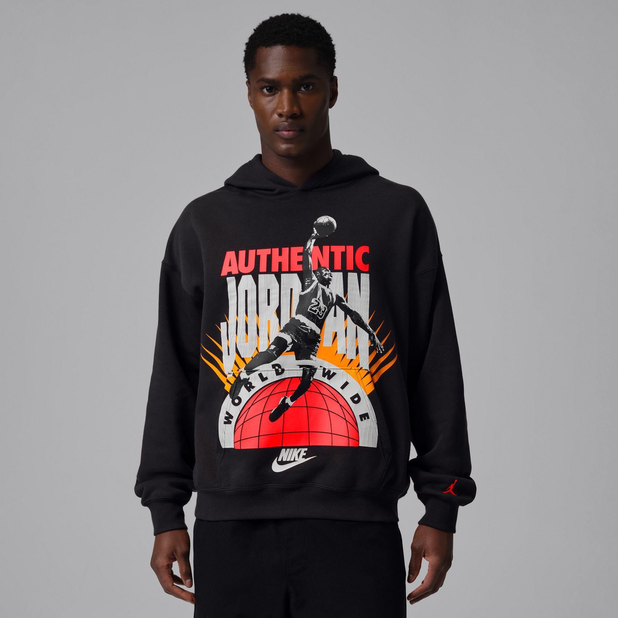 Jordan Brooklyn Fleece Hoodie “Infrared 23”