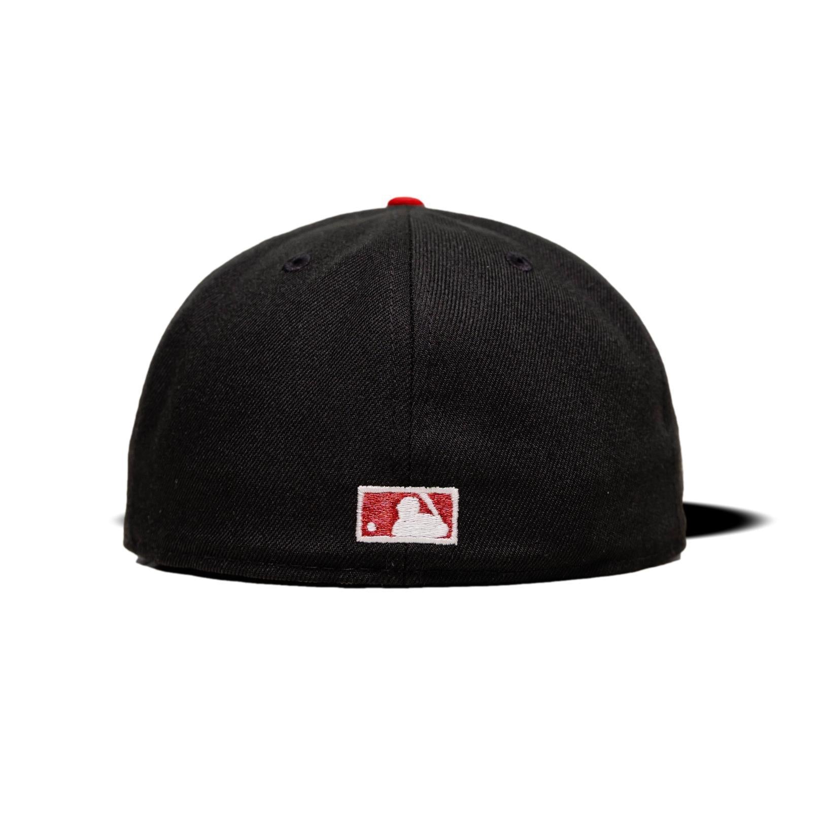 New Era New York Mets Black 1986 WS World Champion Patch Fitted