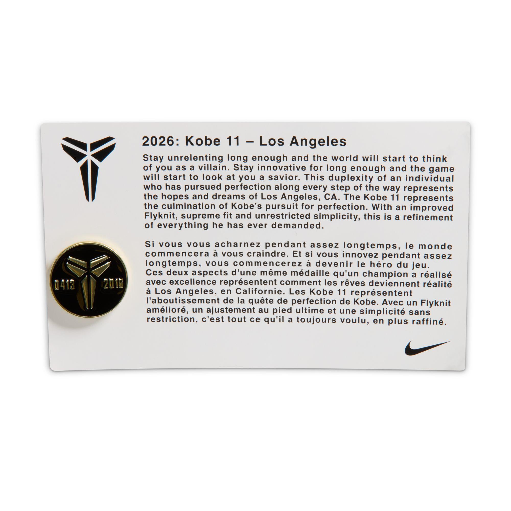 Kobe XI Elite Protro “Fade to Black”