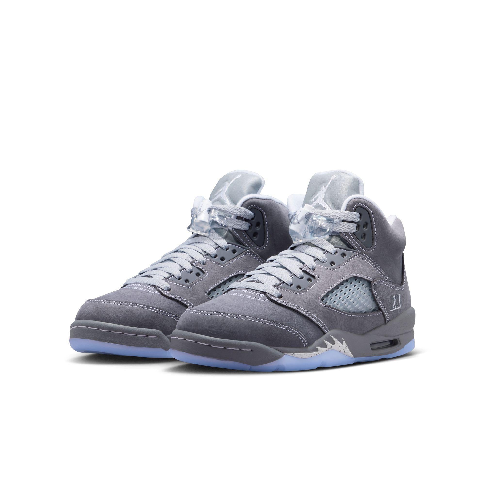 Air Jordan 5 Retro “Wolf Grey” Gradeschool