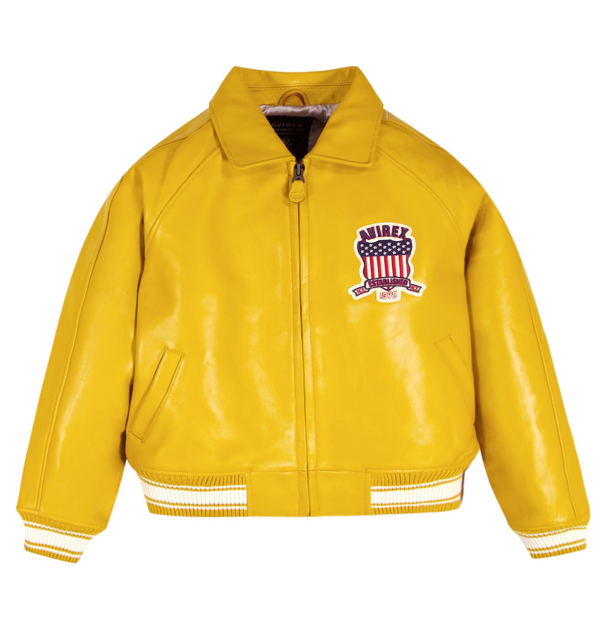 Avirex Fashion Icon Yellow Jacket