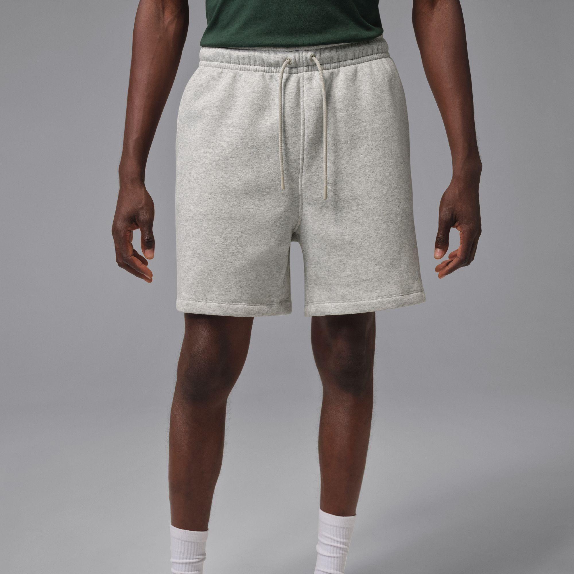 Jordan Brooklyn Brooklyn Fleece Shorts “Grey Heather”