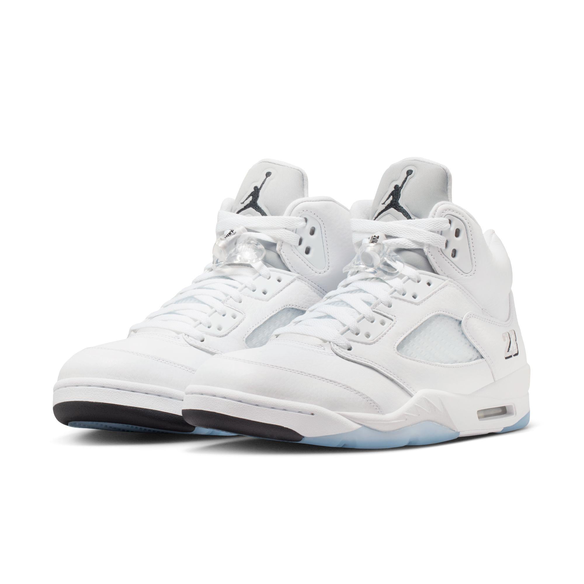 Air Jordan 5 Retro “White Metallic”