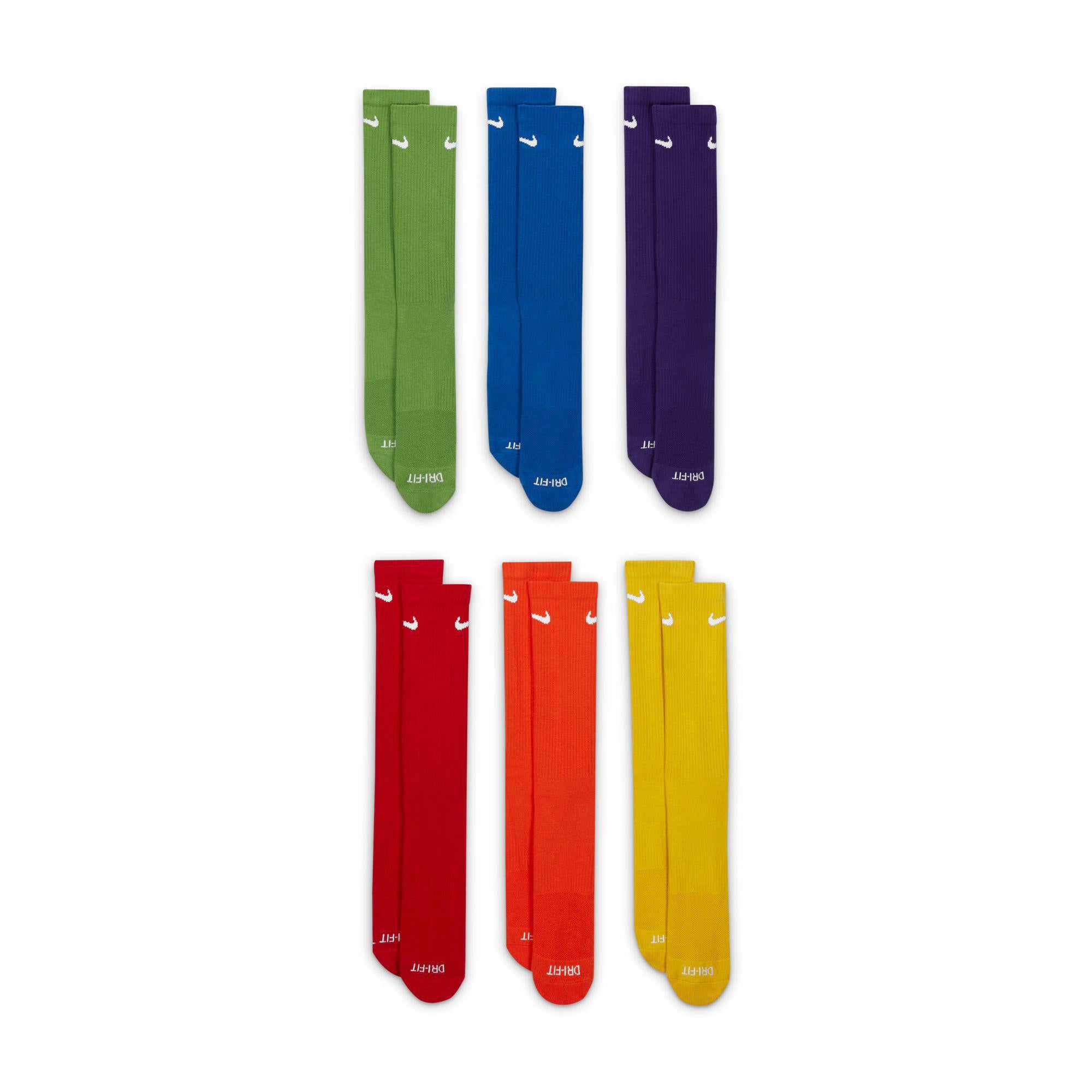 Nike Everyday Plus Cushioned Training Crew Socks (6 Pairs)
