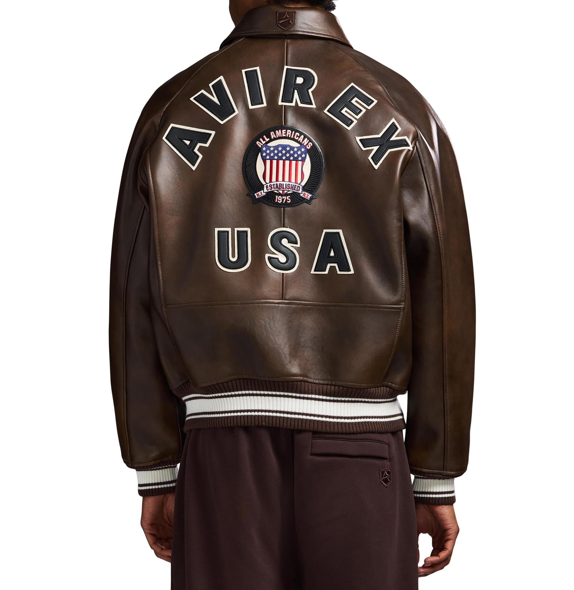 Avirex Fashion Icon Brown Jacket