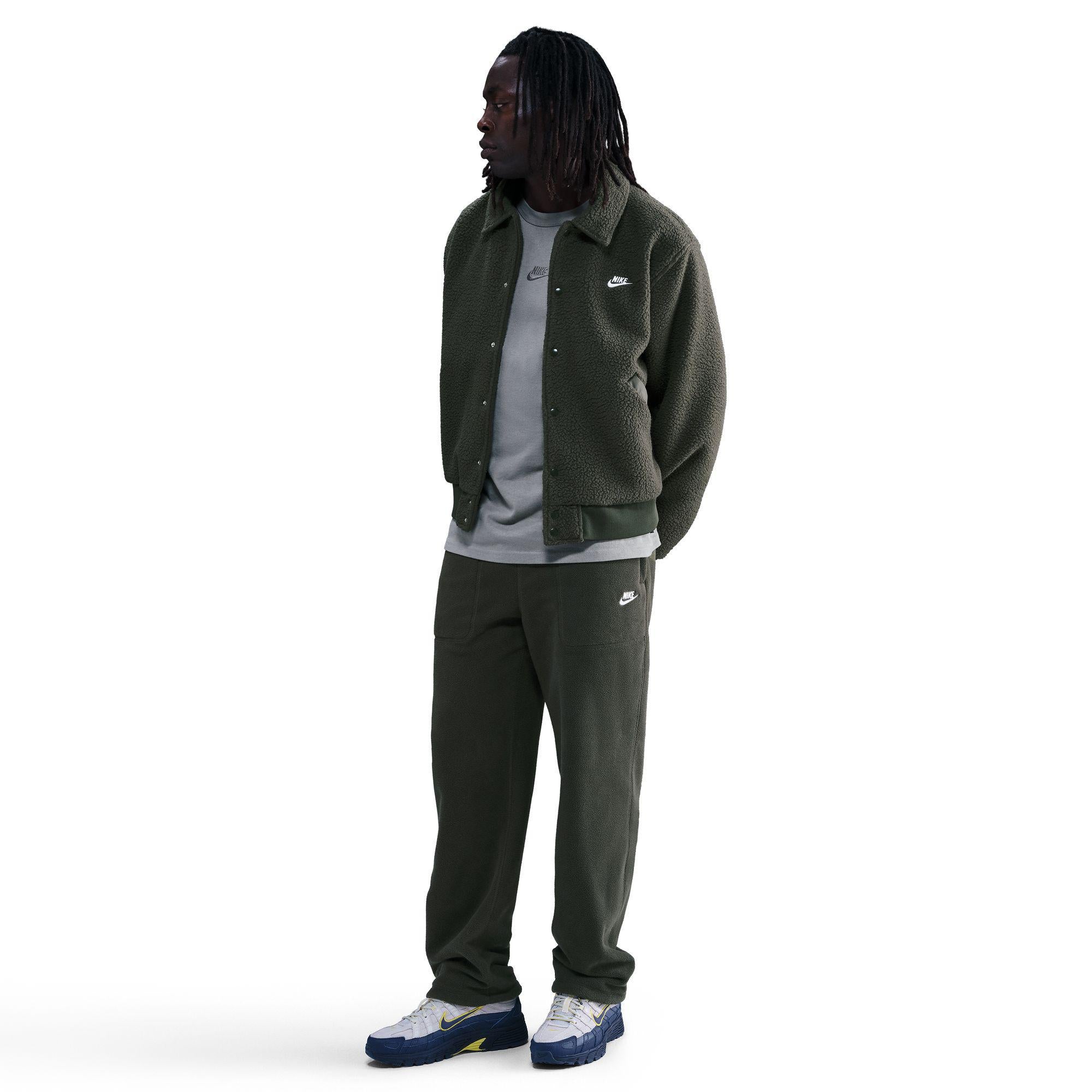 Nike Sportswear Club Men's High-Pile Fleece Coaches Jacket