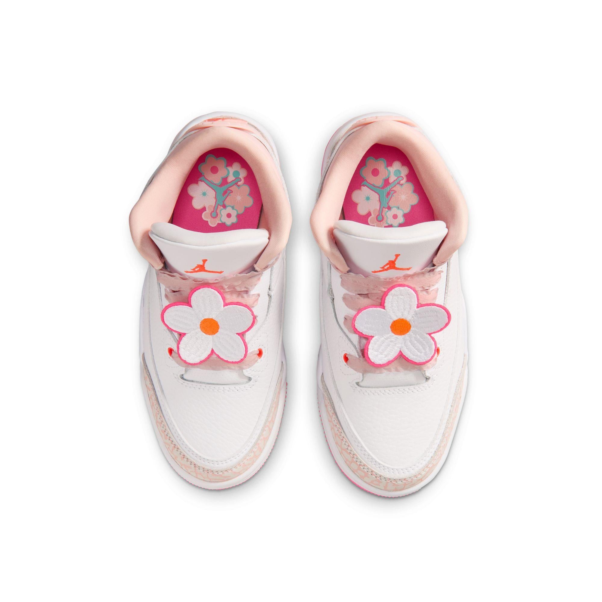 Jordan 3 Retro Preschool “Spring Flowers”