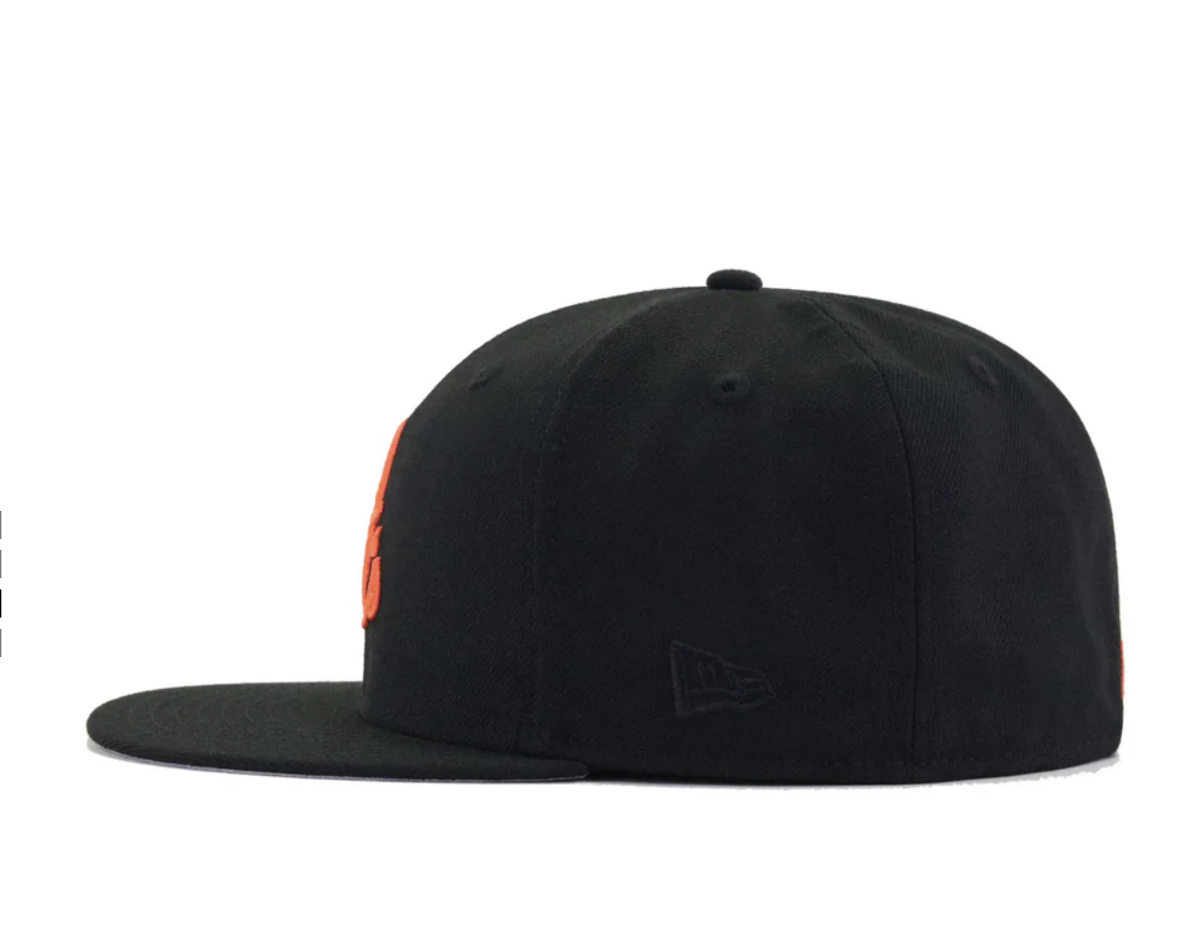 New Era Baltimore Orioles Fitted Black Orange