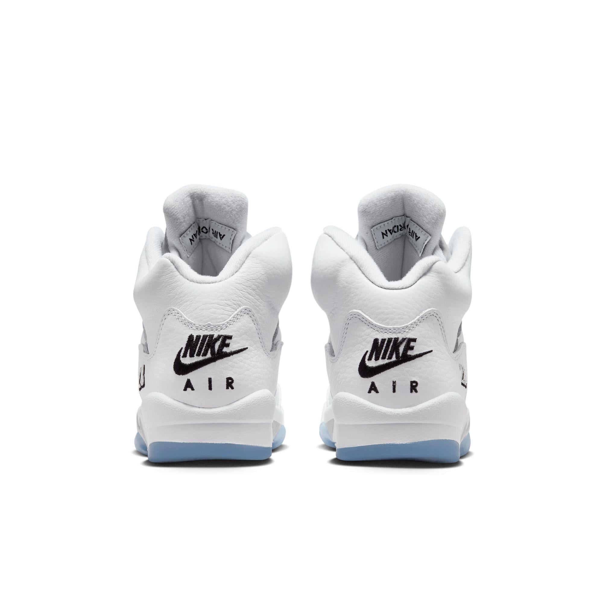 Air Jordan 5 Retro Gradeschool “White Metallic”