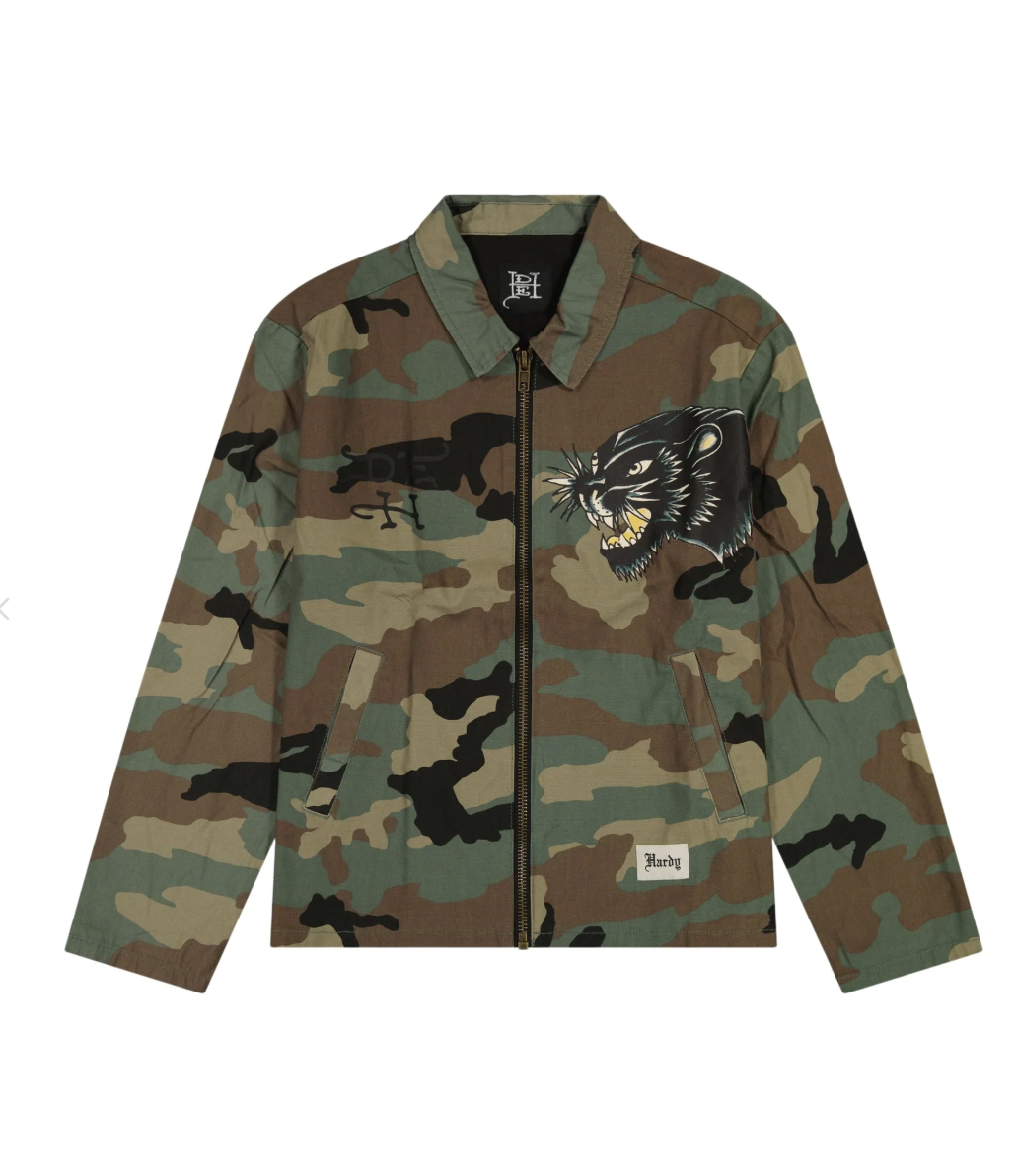 Ed Hardy Panther Workwear Jacket