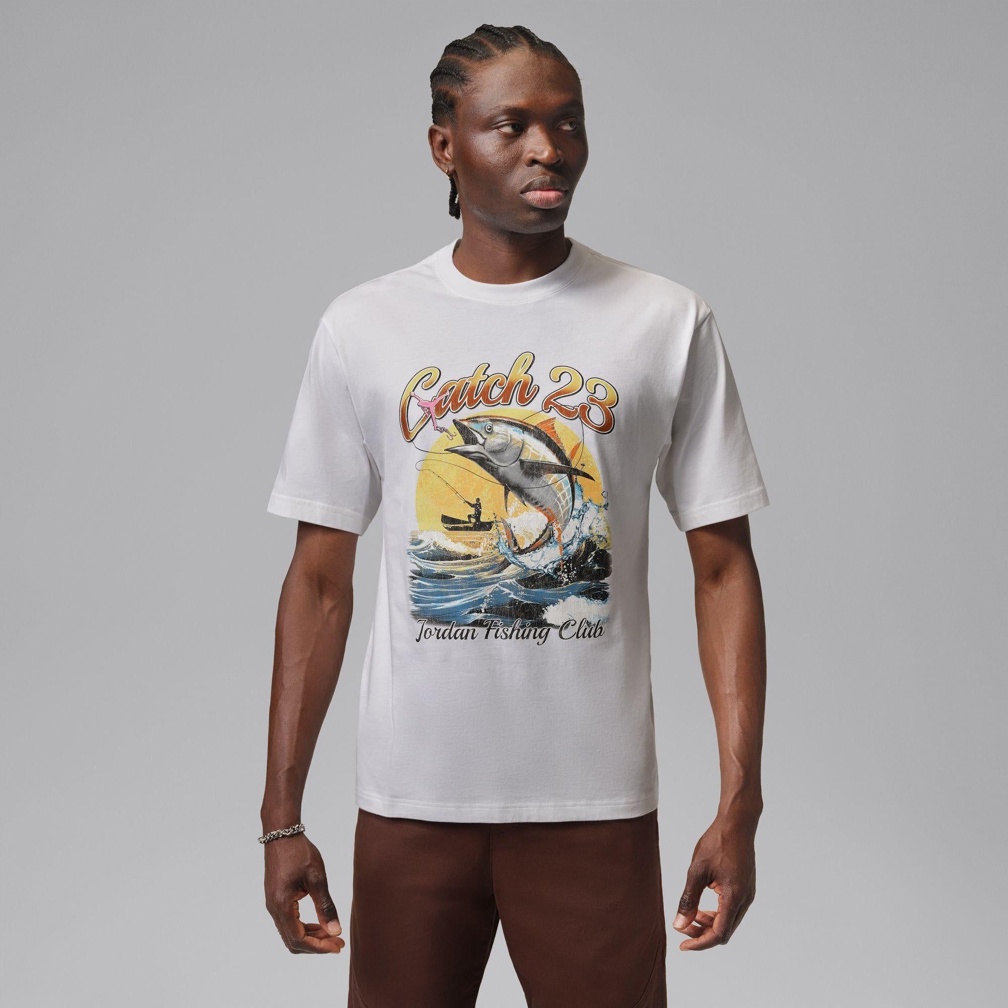 Jordan Graphic T-Shirt “White/Black”