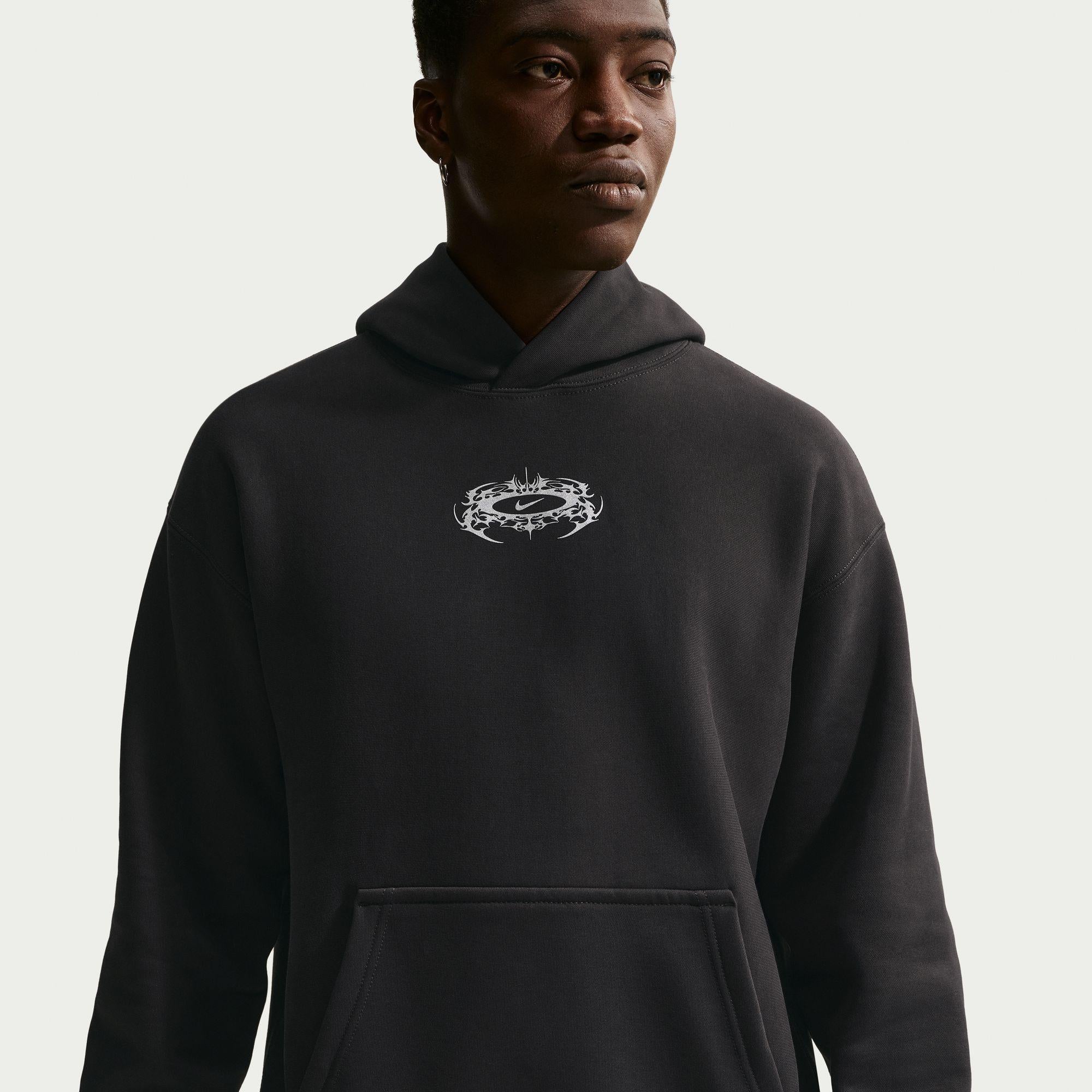 Nike Solo Swoosh Pullover Hoodie “Off Noir”