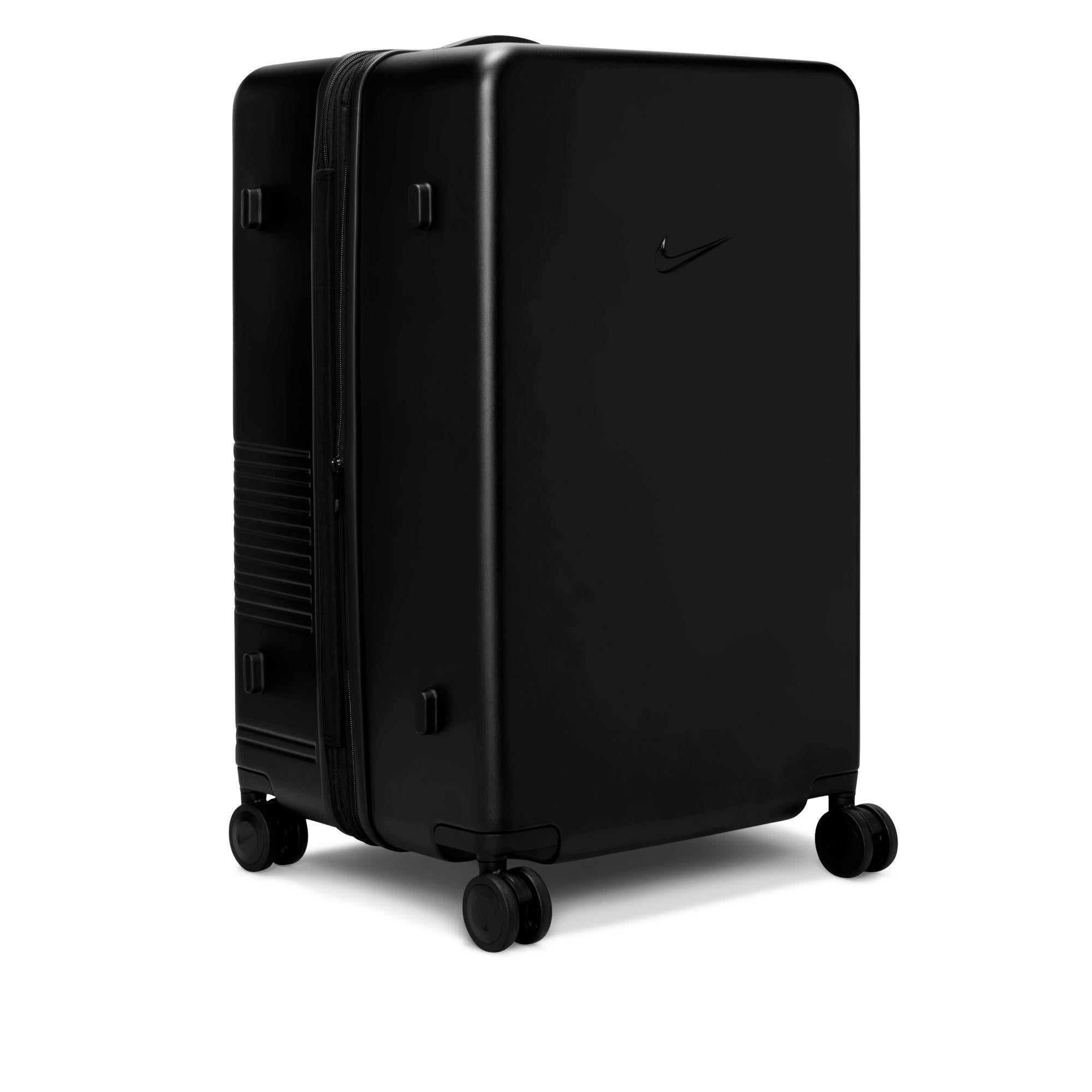 Nike Large Checked Luggage “Black”