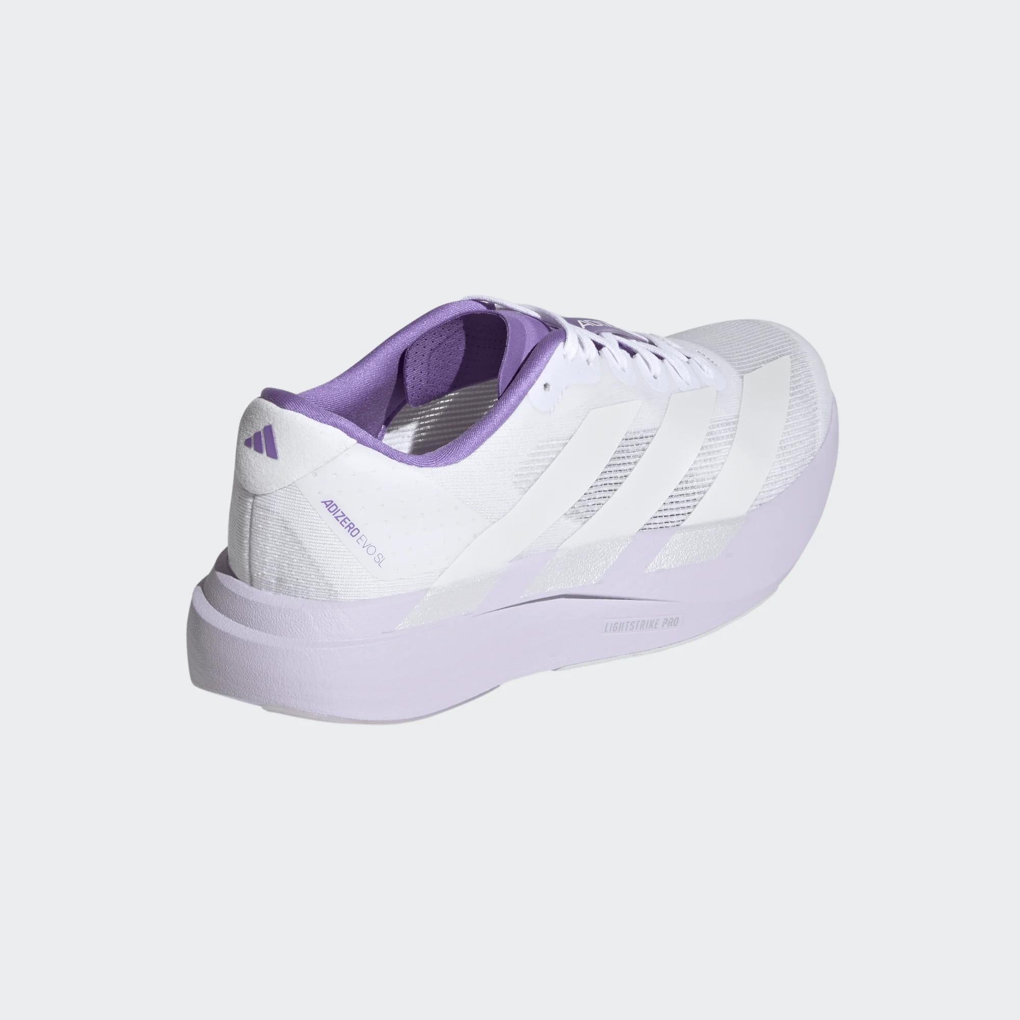 adizero Evo SL W FTWWHT/ZEROMT/PRPTNT
