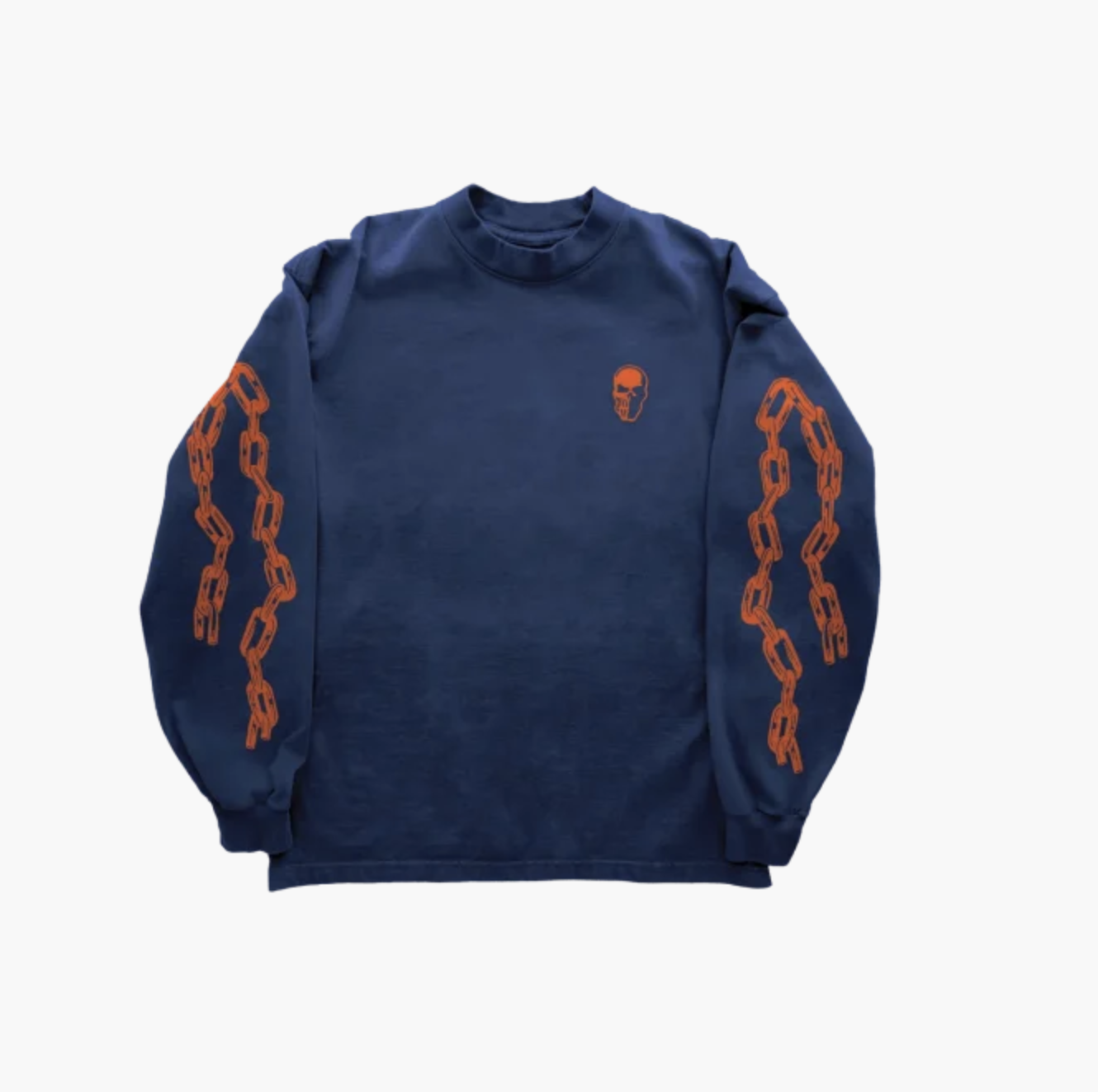 Chain Reaper Long Sleeve T-Shirt - Navy