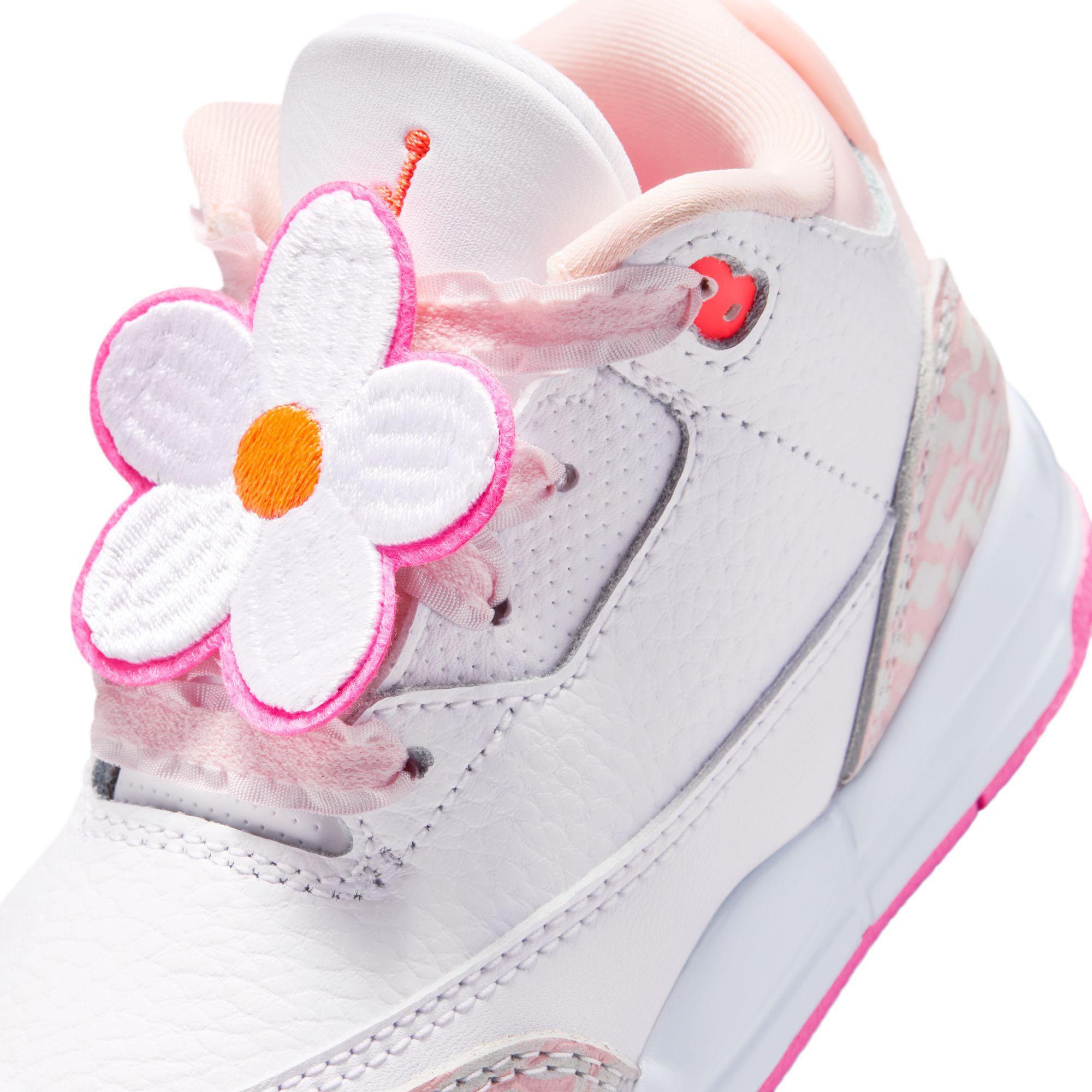Jordan 3 Retro Toddler “Spring Flowers”