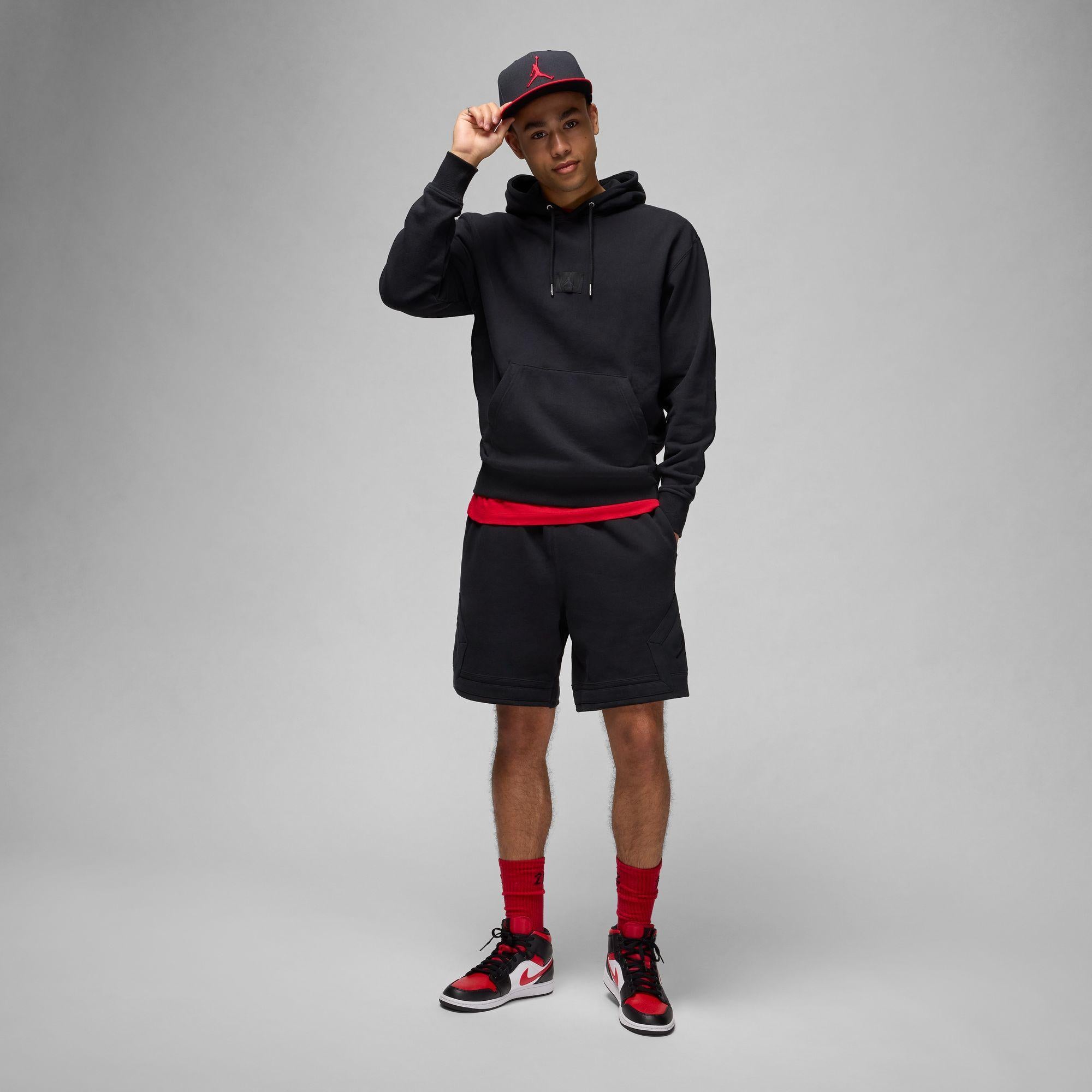 Jordan Flight Fleece Shorts “Black”