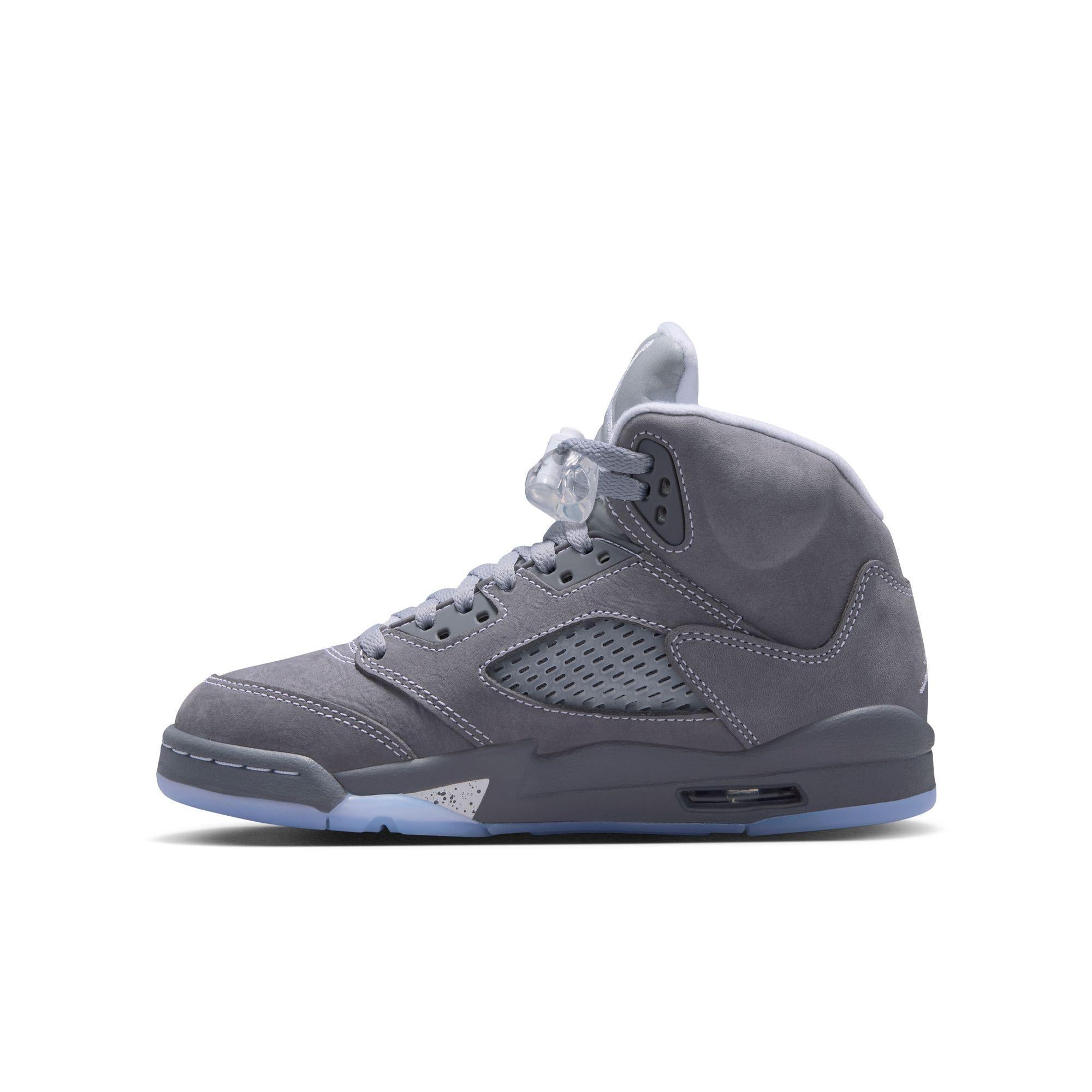 Air Jordan 5 Retro “Wolf Grey” Gradeschool
