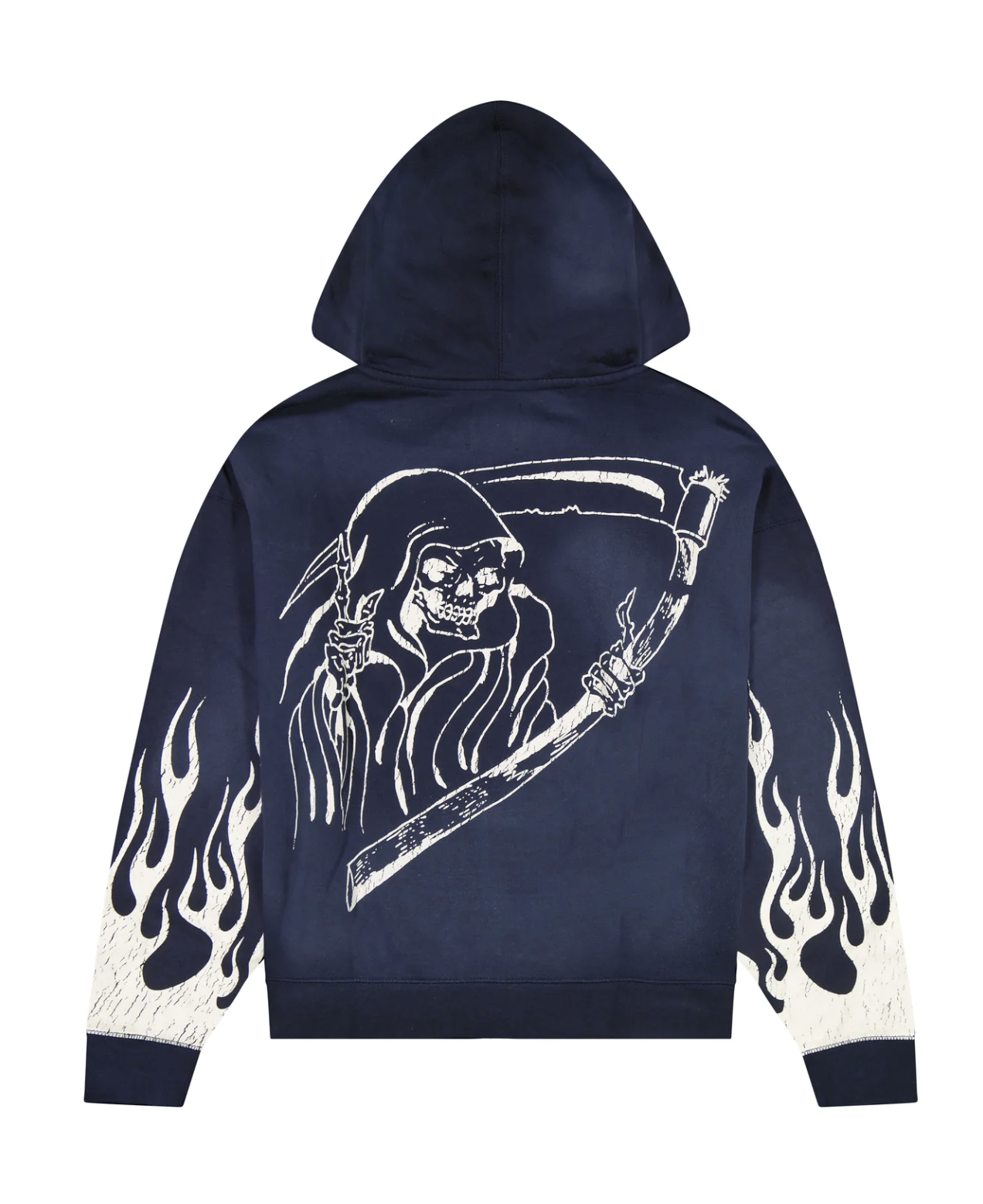 ED HARDY FIRE LORD BOXY ZIP HOODIE