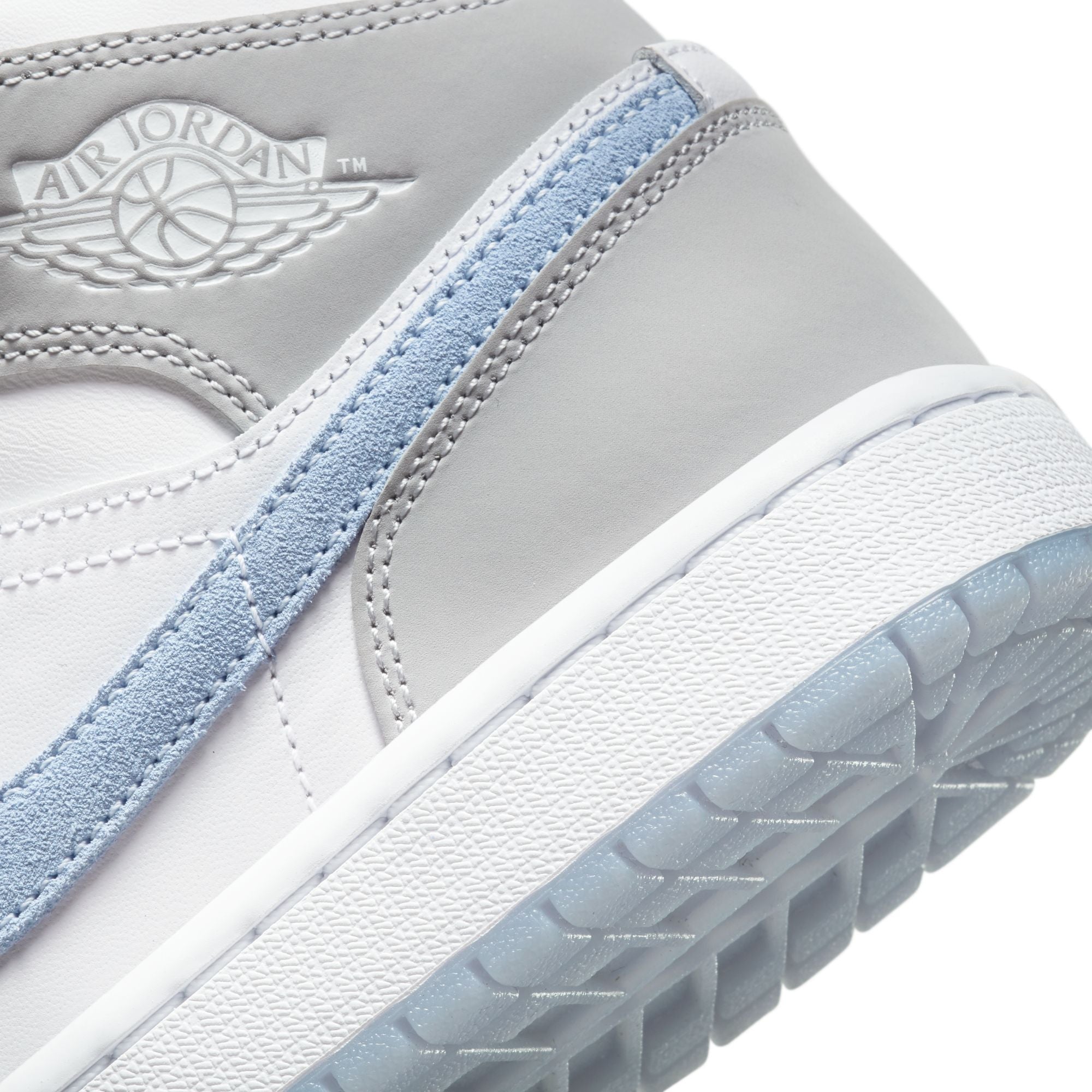 Women Air Jordan 1 Mid “Wolf Grey”