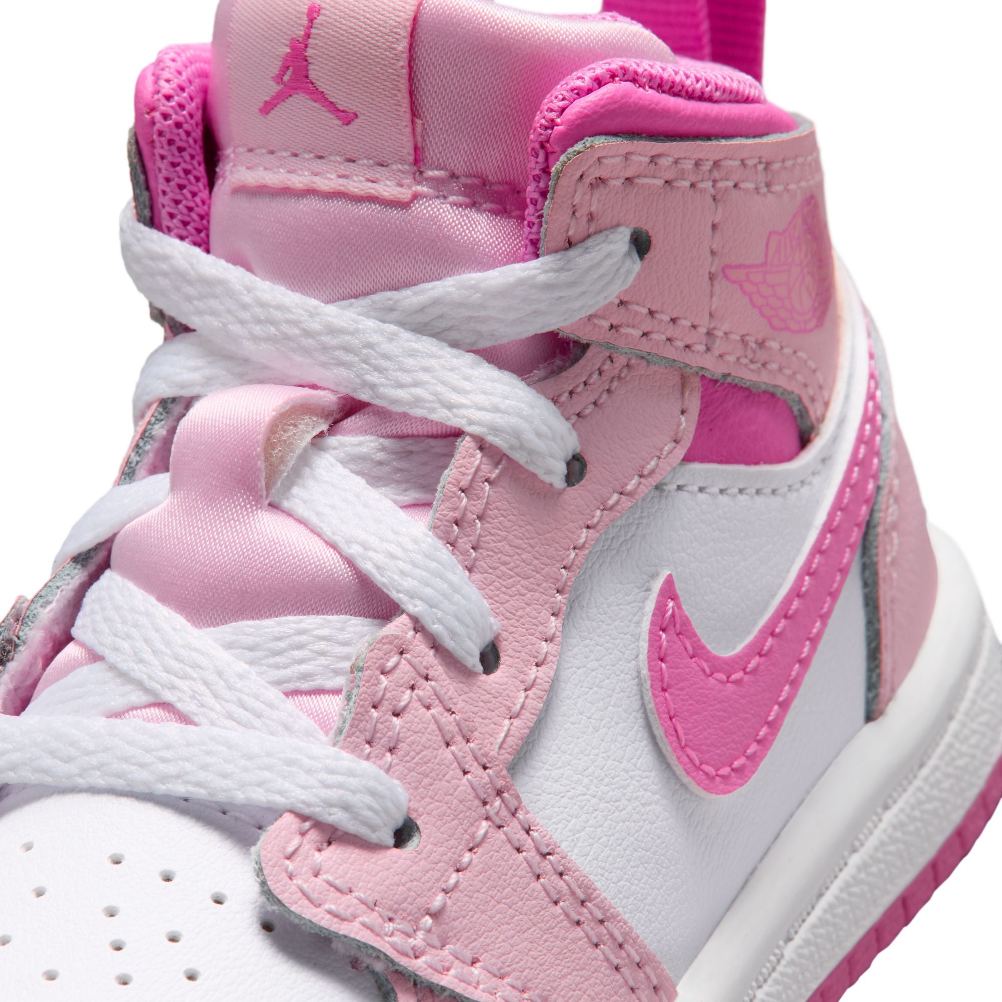Jordan 1 Mid Toddler “Pink Foam”