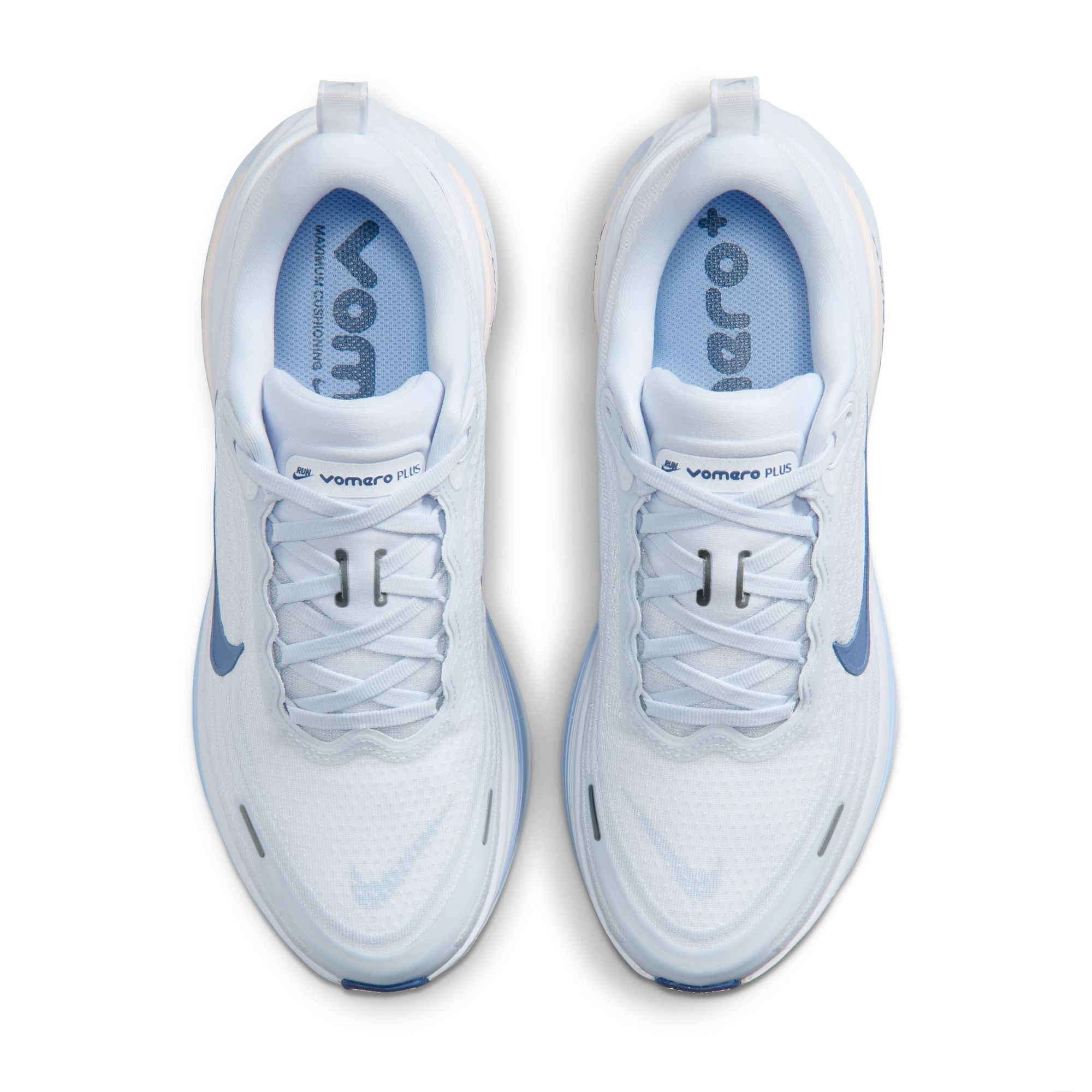 Nike Women Vomero Plus “White Aluminum Misty Navy”